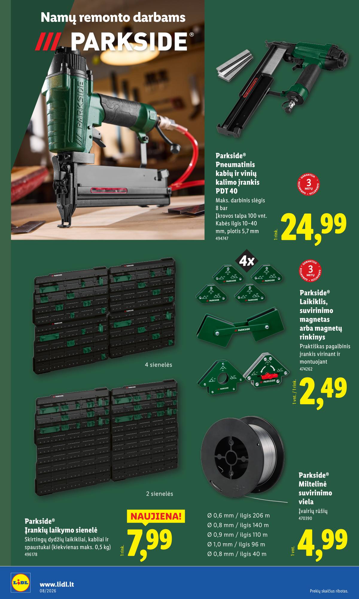 Lidl - LIDL Ne maisto prekių akcijų leidinys 4 puslapis