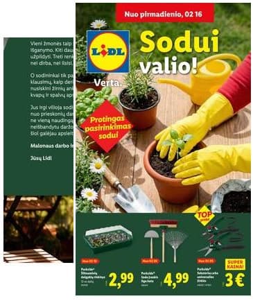Lidl - Antrasis LIDL nuo Pirmadienio akcijų leidinys 2026-02-16 – 2026-03-08