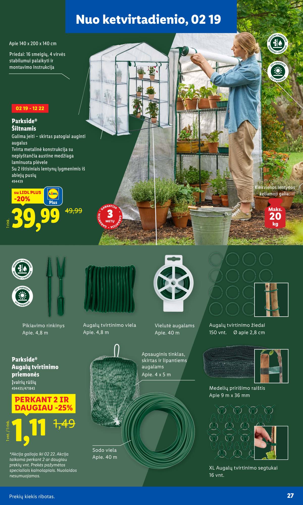 Lidl - Antrasis LIDL nuo Pirmadienio akcijų leidinys 15 puslapis