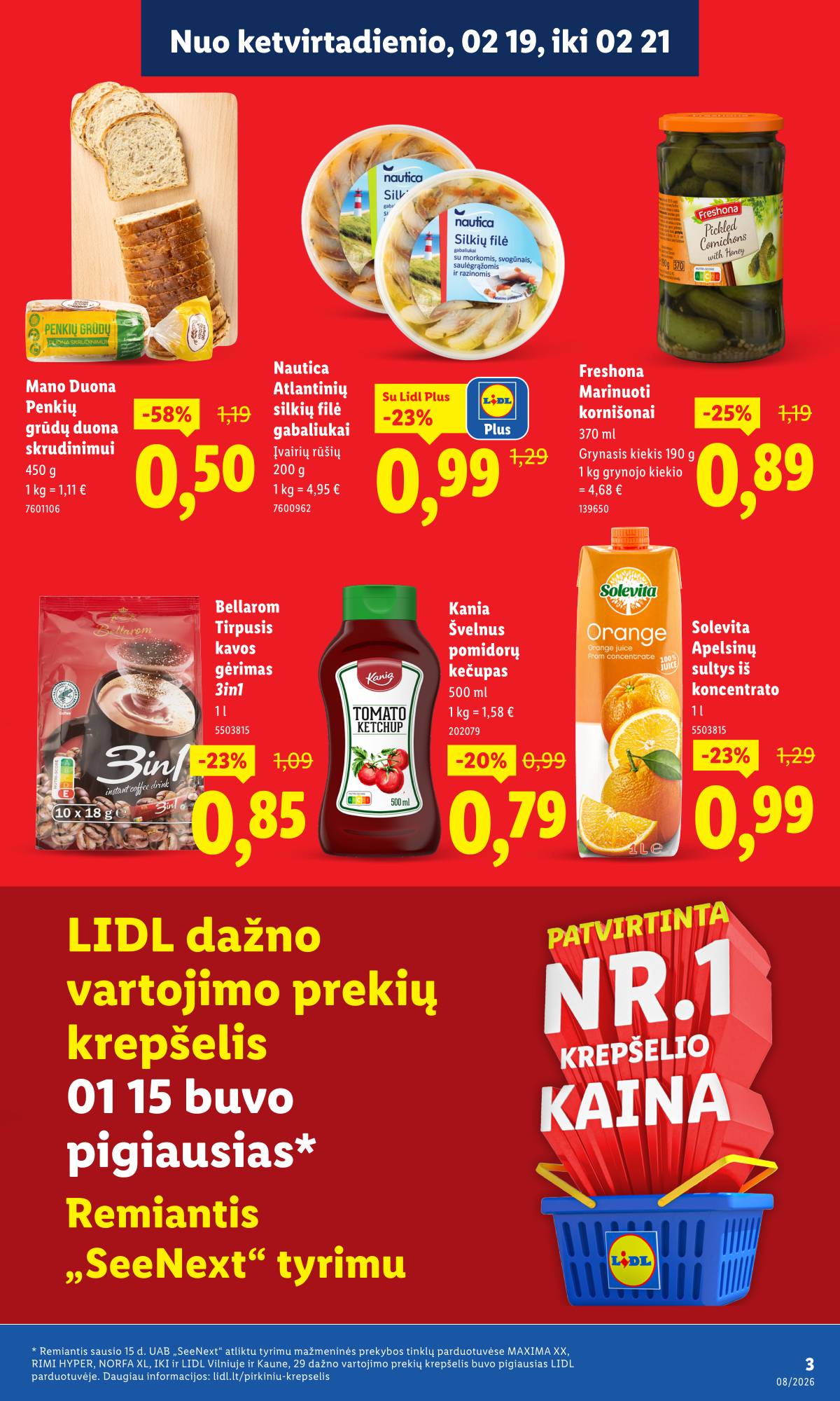 Lidl - Keturiose LIDL parduotuvėse! 3 puslapis