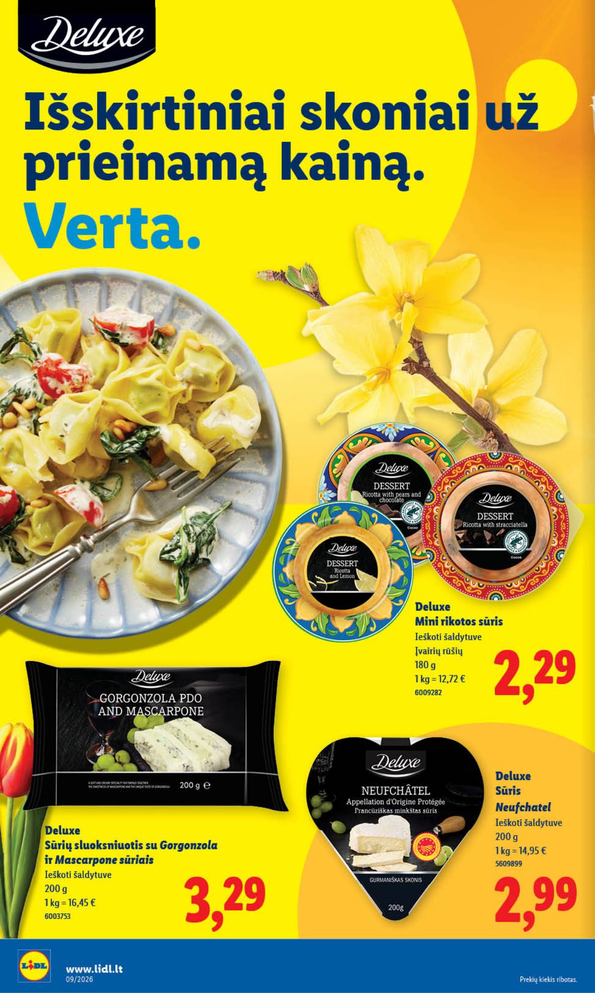 Lidl - LIDL SAVAITĖS Maisto prekių akcijų leidinys 12 puslapis