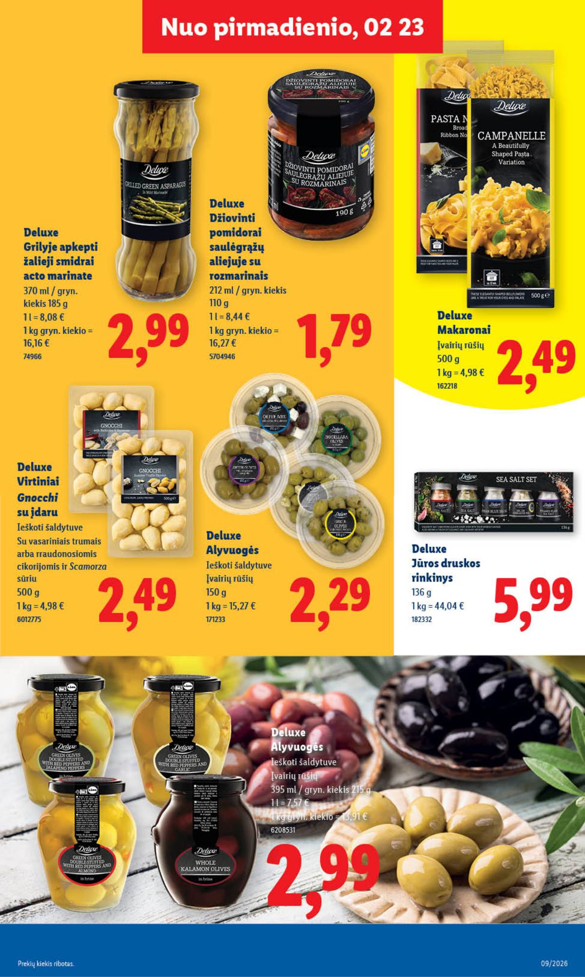 Lidl - LIDL SAVAITĖS Maisto prekių akcijų leidinys 15 puslapis