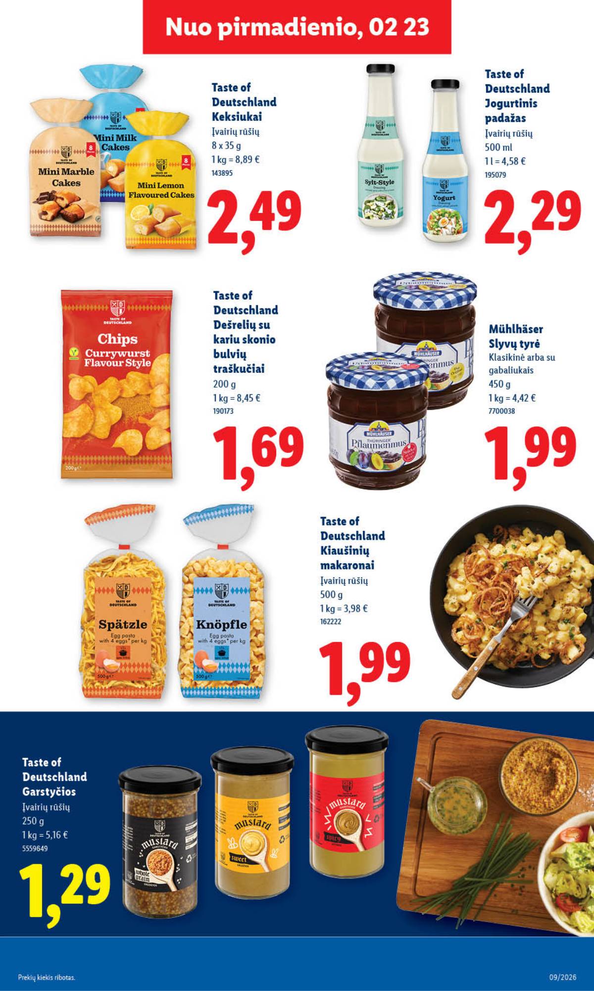 Lidl - LIDL SAVAITĖS Maisto prekių akcijų leidinys 19 puslapis