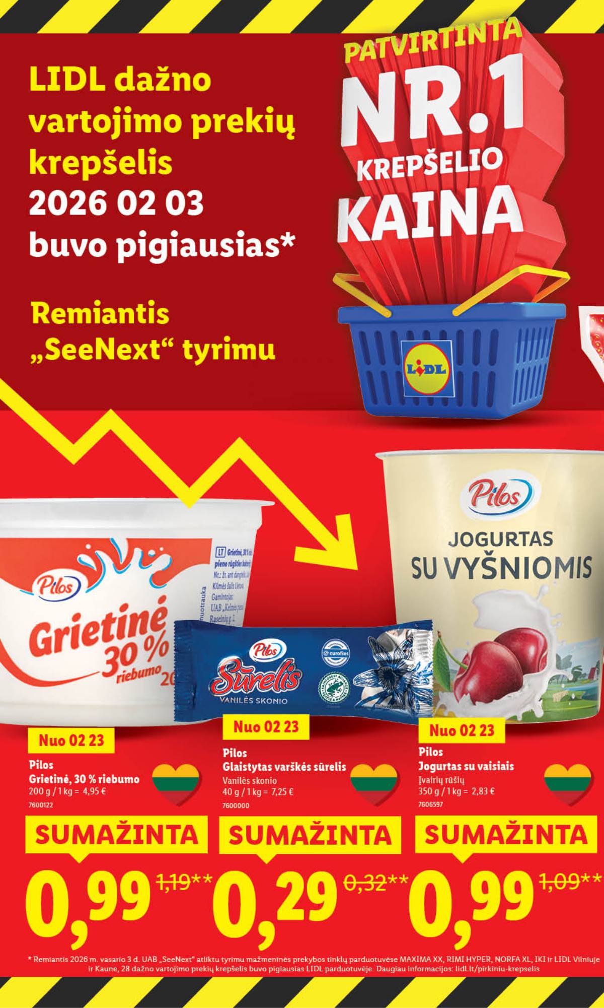Lidl - LIDL SAVAITĖS Maisto prekių akcijų leidinys 2 puslapis