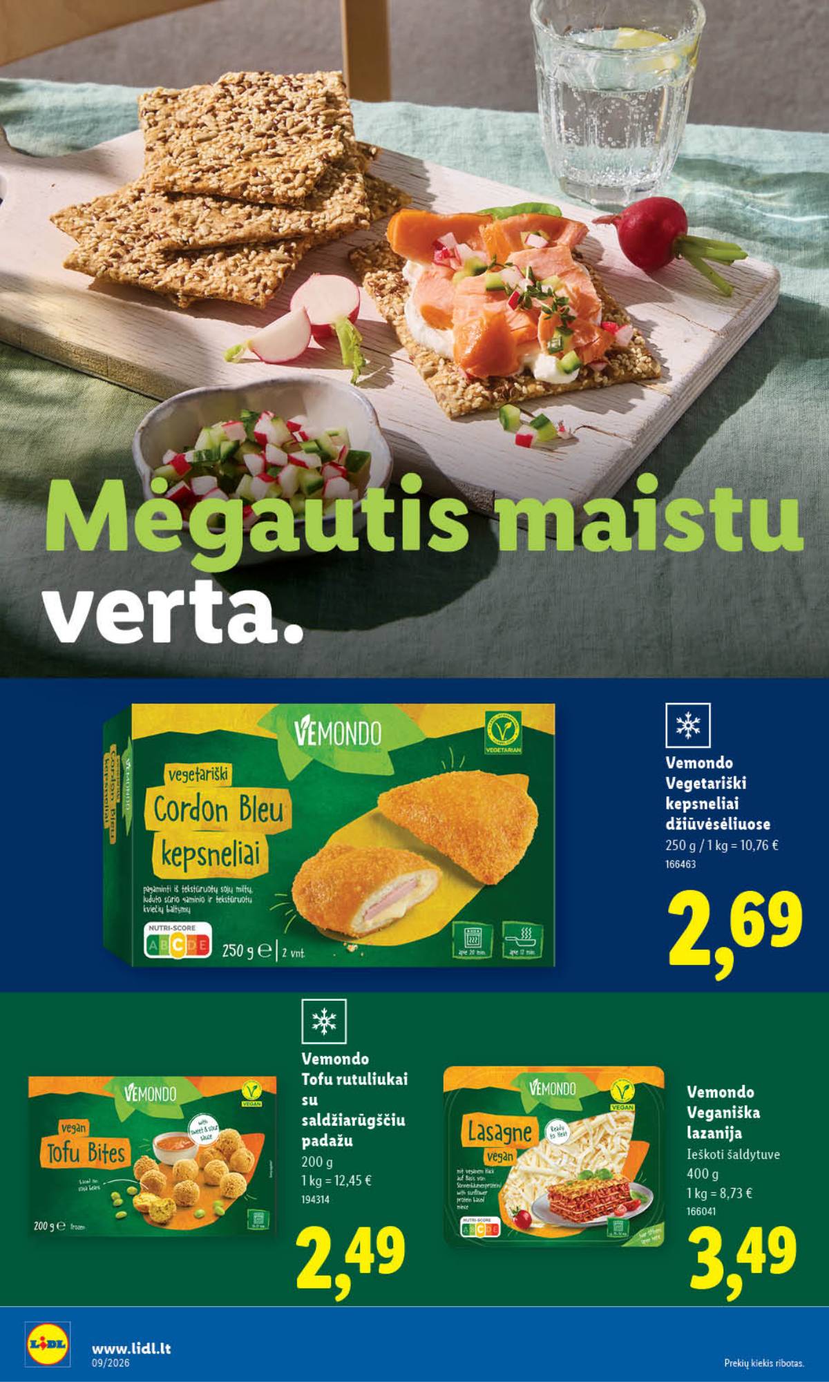 Lidl - LIDL SAVAITĖS Maisto prekių akcijų leidinys 20 puslapis