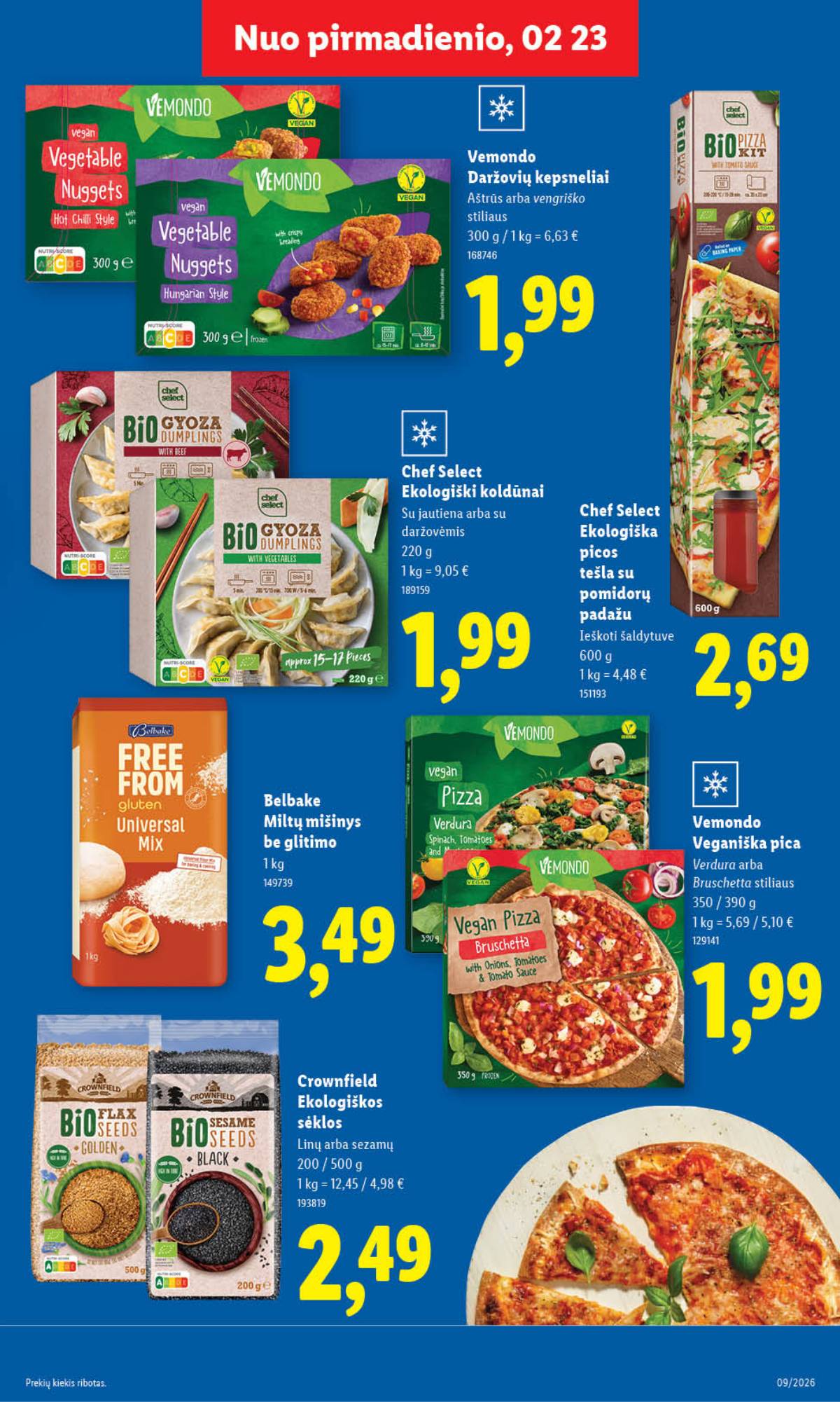 Lidl - LIDL SAVAITĖS Maisto prekių akcijų leidinys 21 puslapis