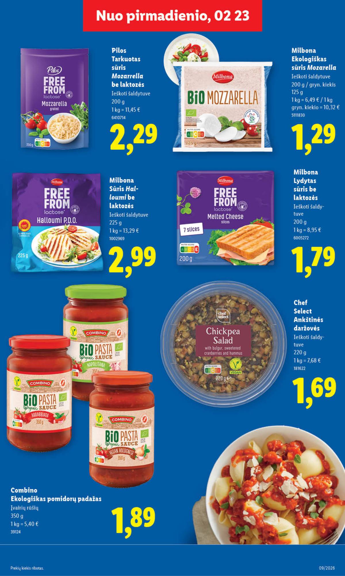 Lidl - LIDL SAVAITĖS Maisto prekių akcijų leidinys 23 puslapis