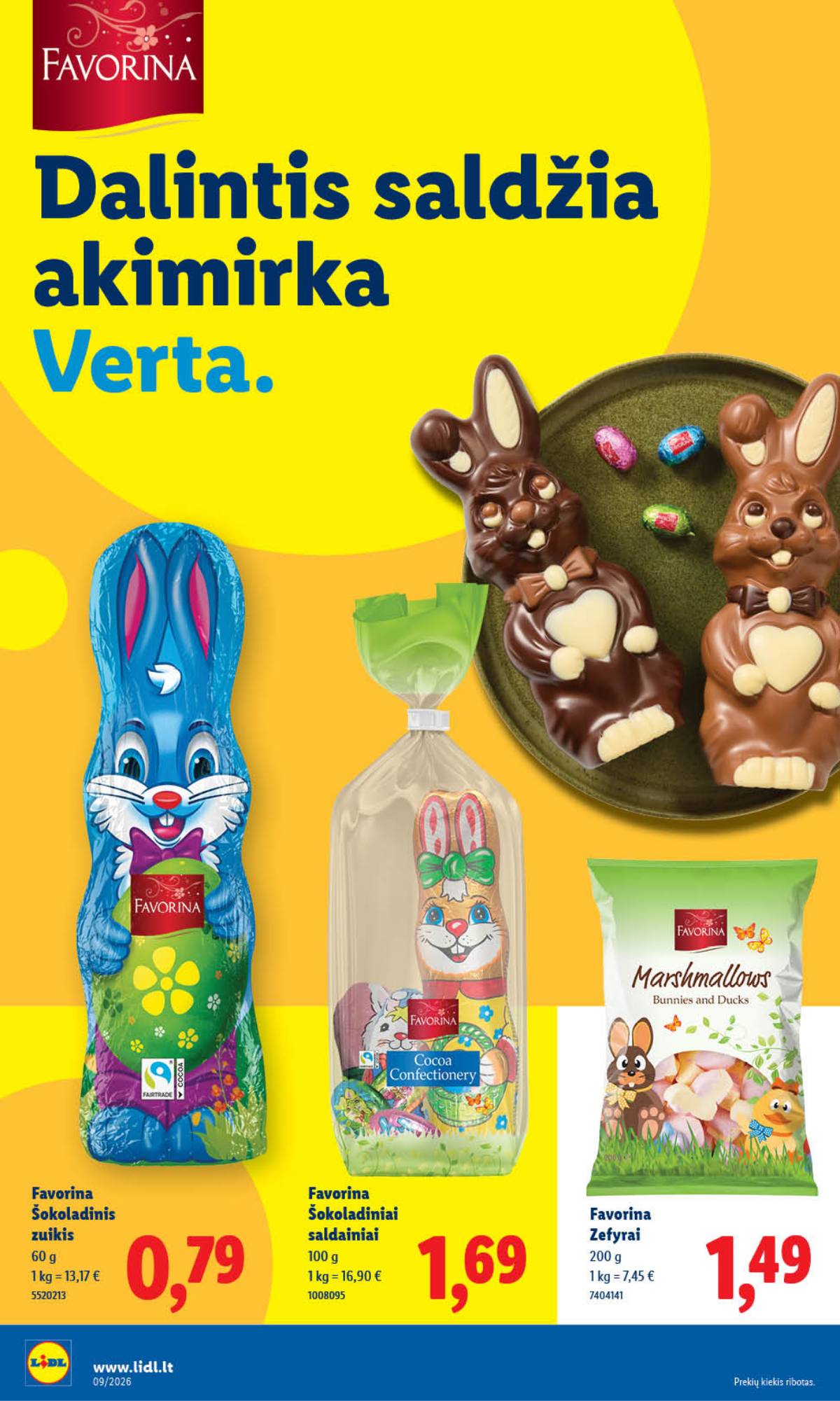 Lidl - LIDL SAVAITĖS Maisto prekių akcijų leidinys 32 puslapis