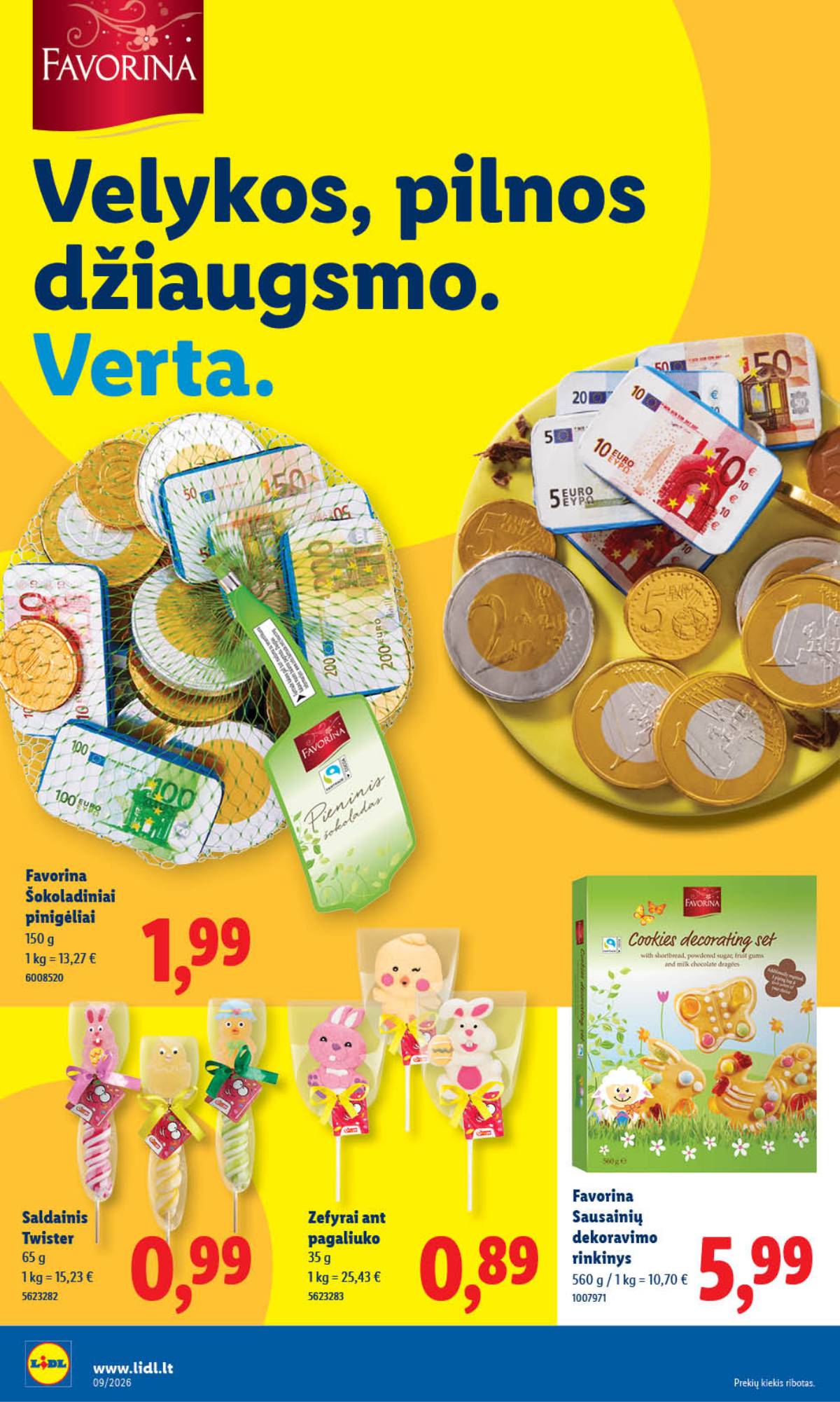 Lidl - LIDL SAVAITĖS Maisto prekių akcijų leidinys 36 puslapis