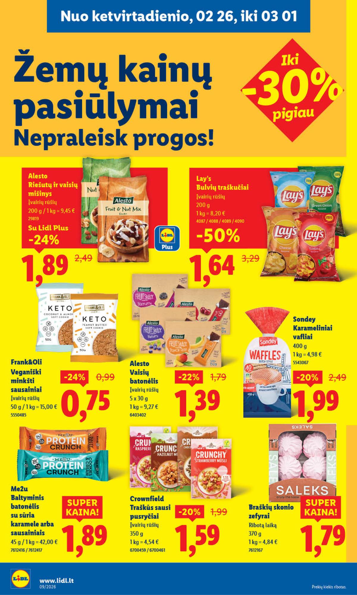 Lidl - LIDL SAVAITĖS Maisto prekių akcijų leidinys 44 puslapis