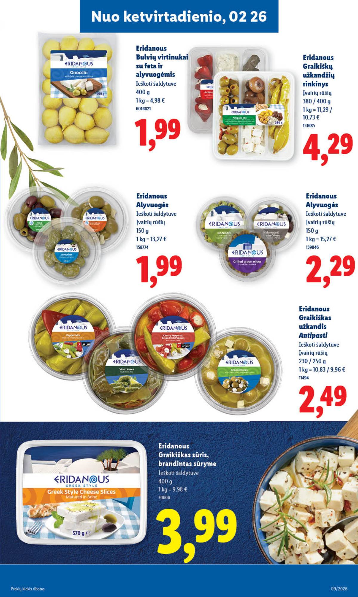 Lidl - LIDL SAVAITĖS Maisto prekių akcijų leidinys 47 puslapis
