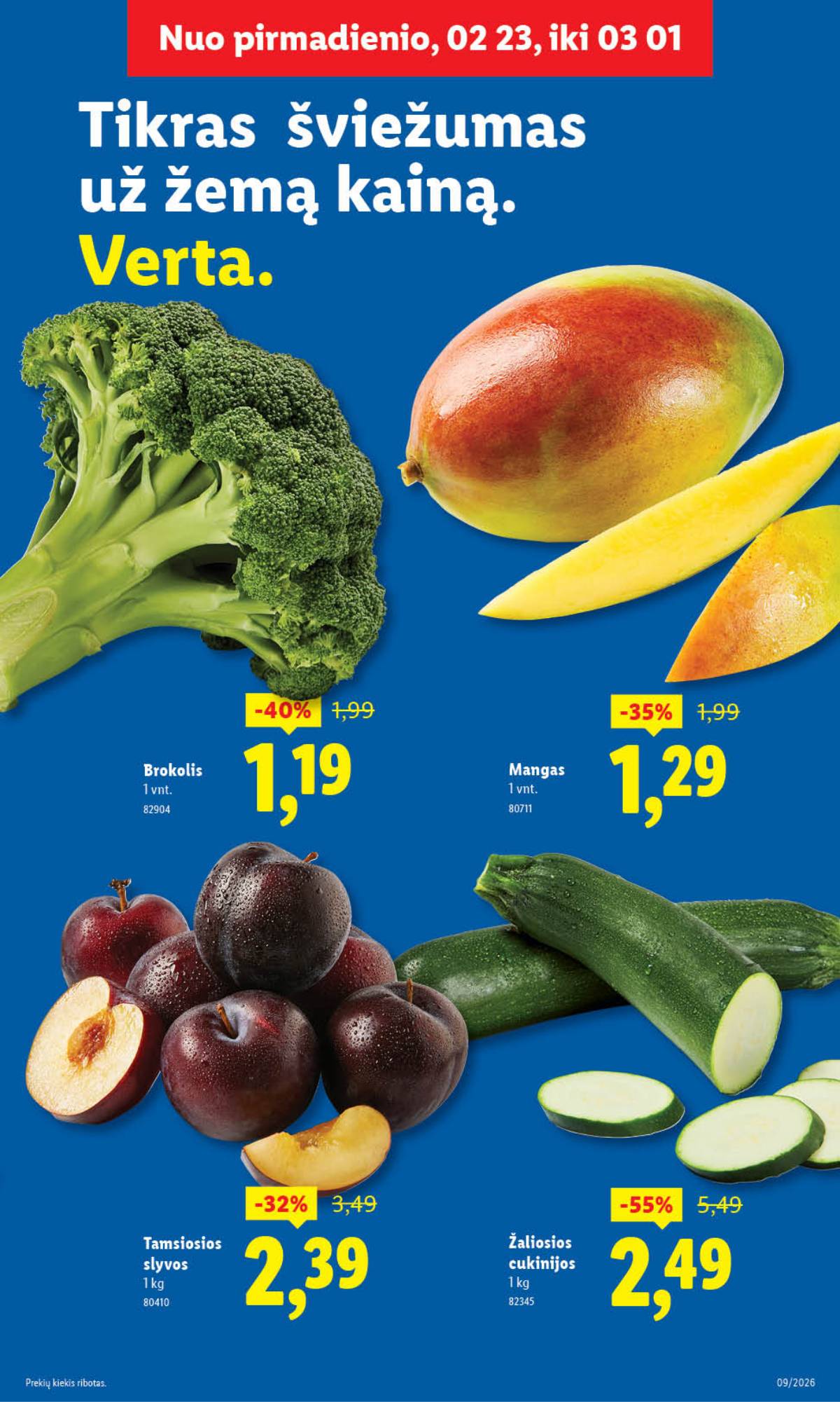 Lidl - LIDL SAVAITĖS Maisto prekių akcijų leidinys 5 puslapis