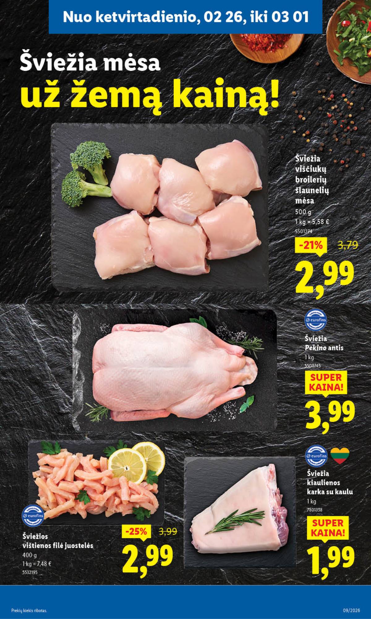 Lidl - LIDL SAVAITĖS Maisto prekių akcijų leidinys 55 puslapis