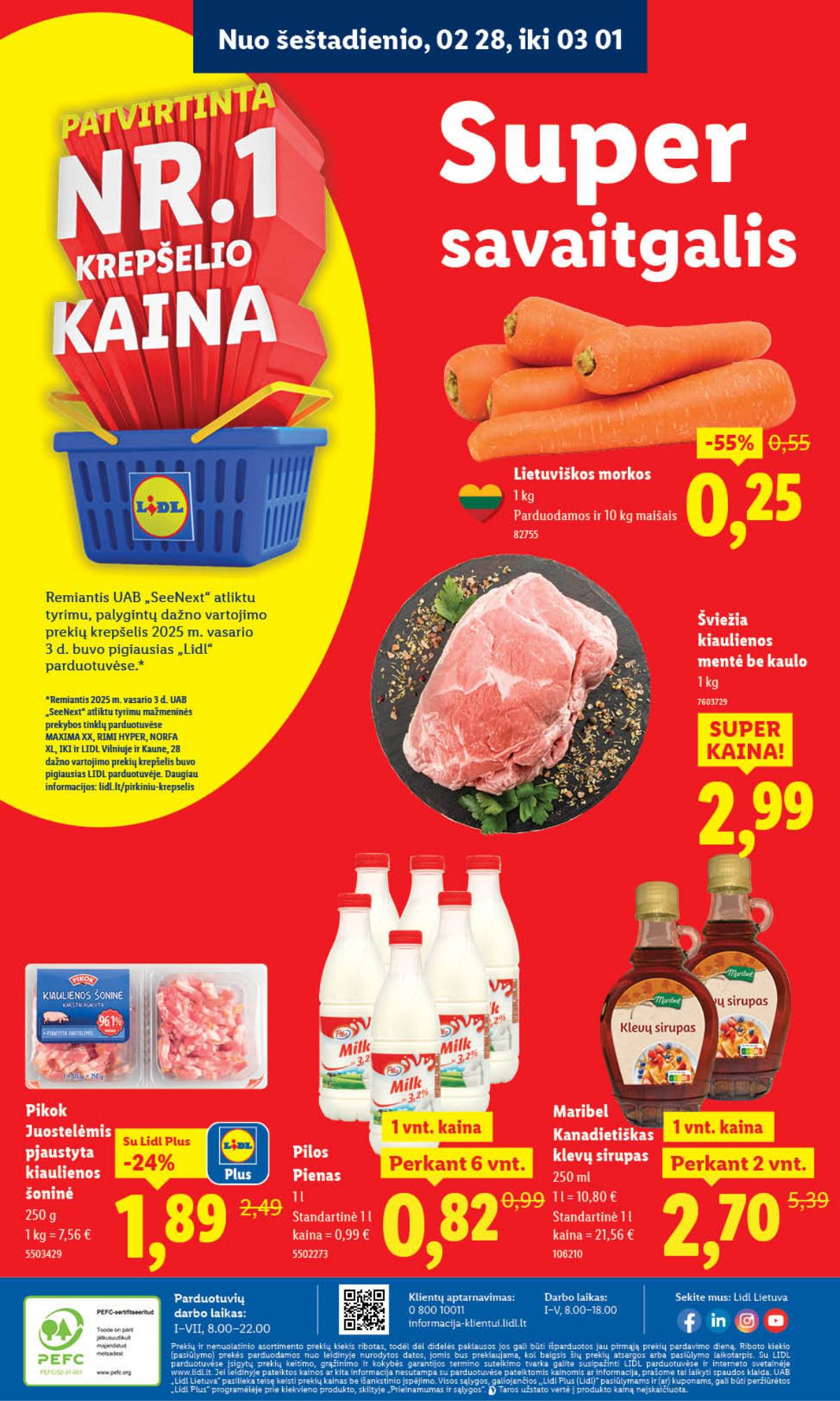Lidl - LIDL SAVAITĖS Maisto prekių akcijų leidinys 56 puslapis