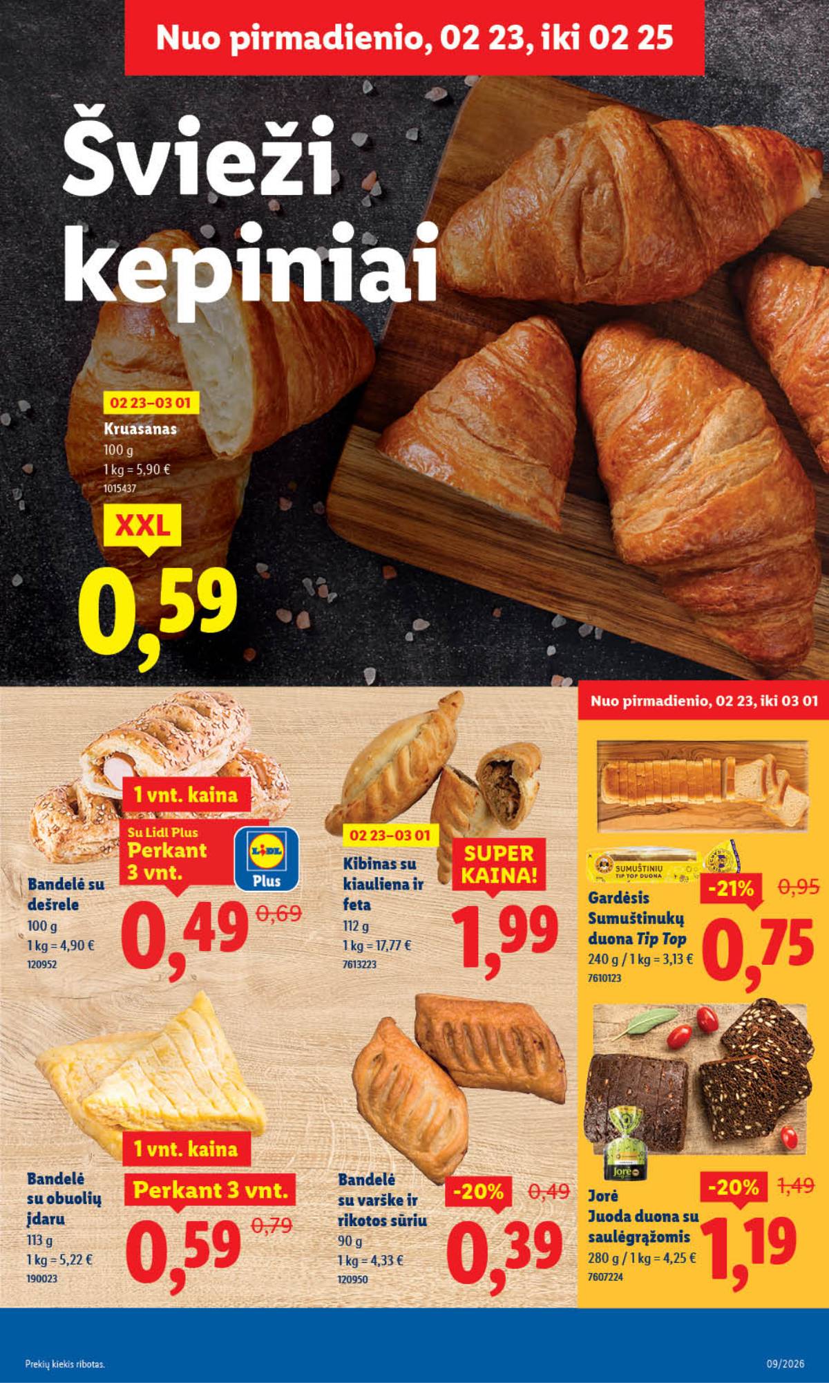 Lidl - LIDL SAVAITĖS Maisto prekių akcijų leidinys 7 puslapis