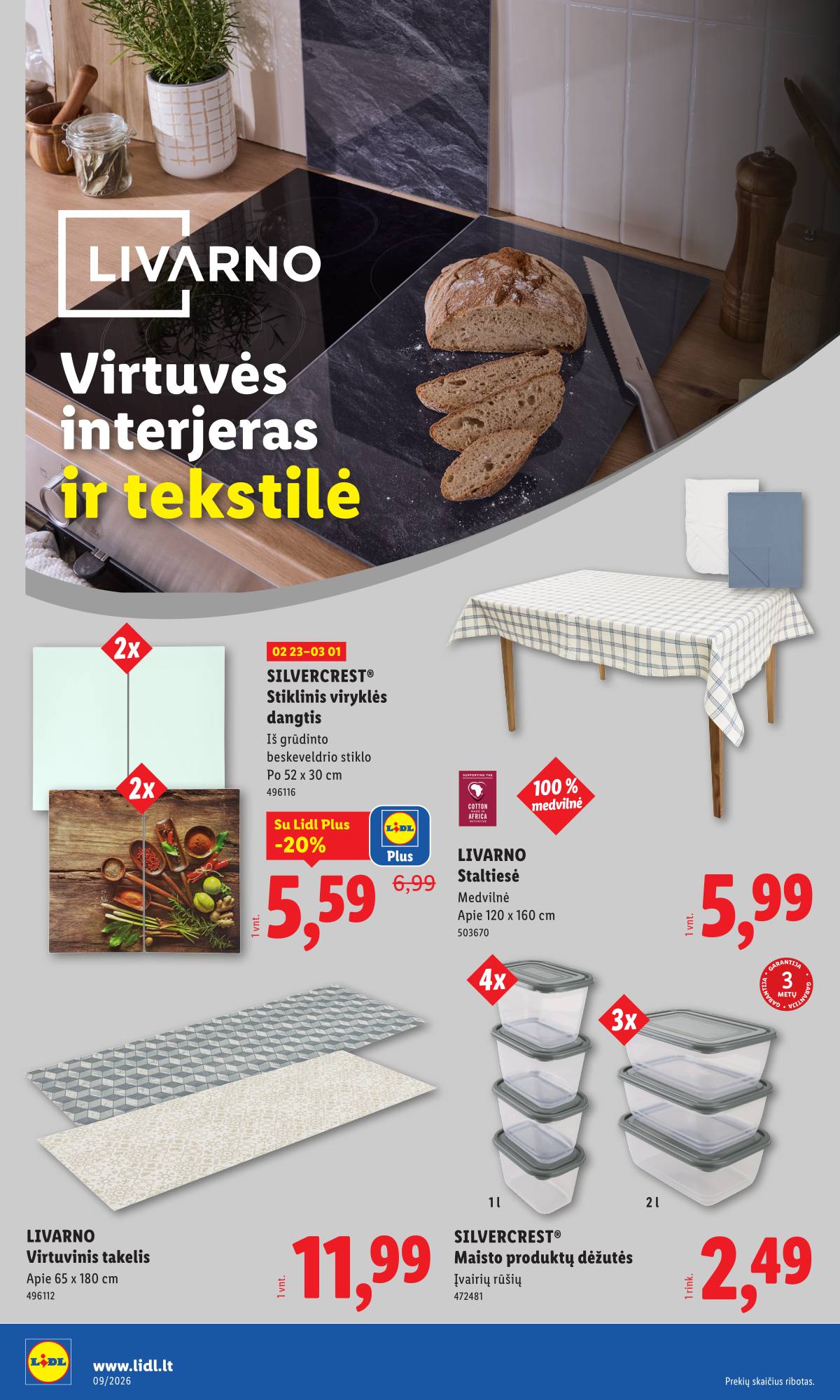 Lidl - LIDL Ne maisto prekių akcijų leidinys 10 puslapis