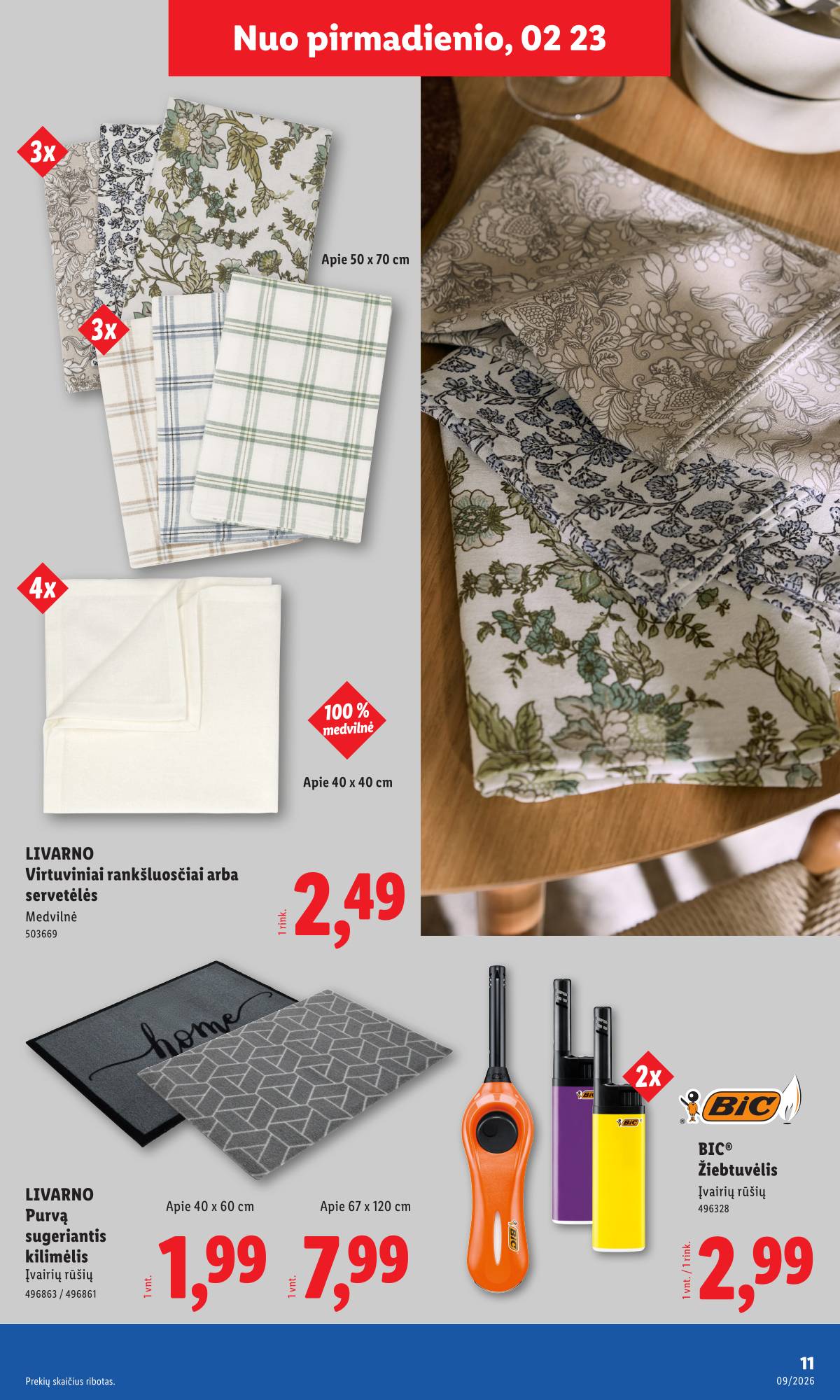 Lidl - LIDL Ne maisto prekių akcijų leidinys 11 puslapis