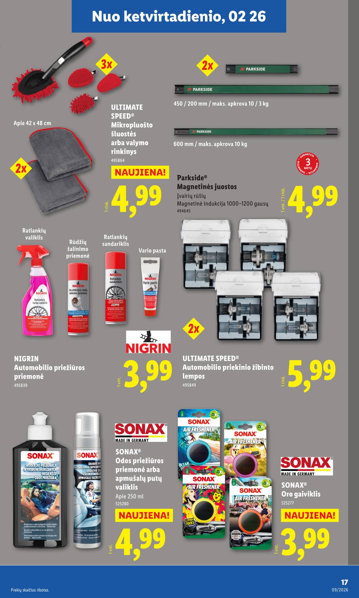 Lidl - LIDL Ne maisto prekių akcijų leidinys 17 puslapis