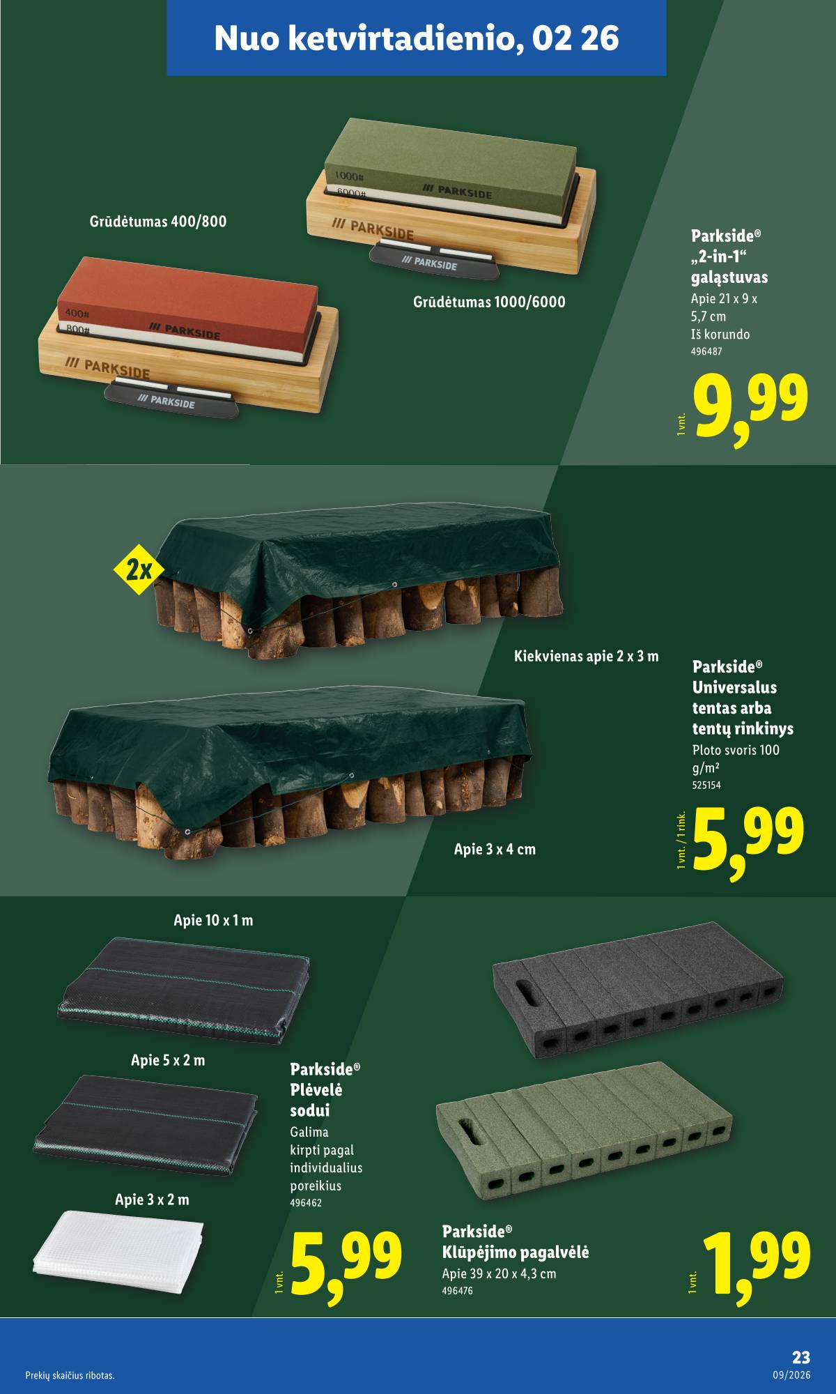 Lidl - LIDL Ne maisto prekių akcijų leidinys 23 puslapis