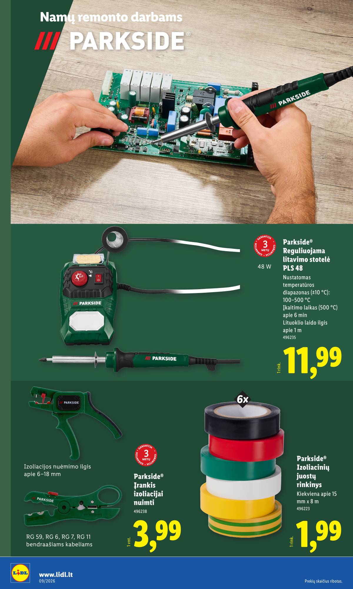 Lidl - LIDL Ne maisto prekių akcijų leidinys 8 puslapis