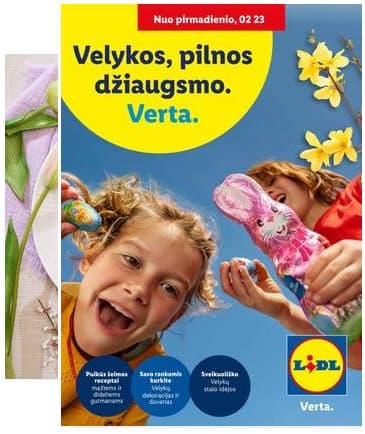 Lidl - Velykų katalogas 2026-02-23 – 2026-04-06