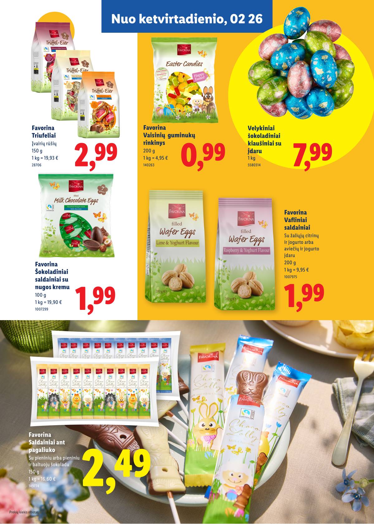 Lidl - Velykų katalogas 15 puslapis