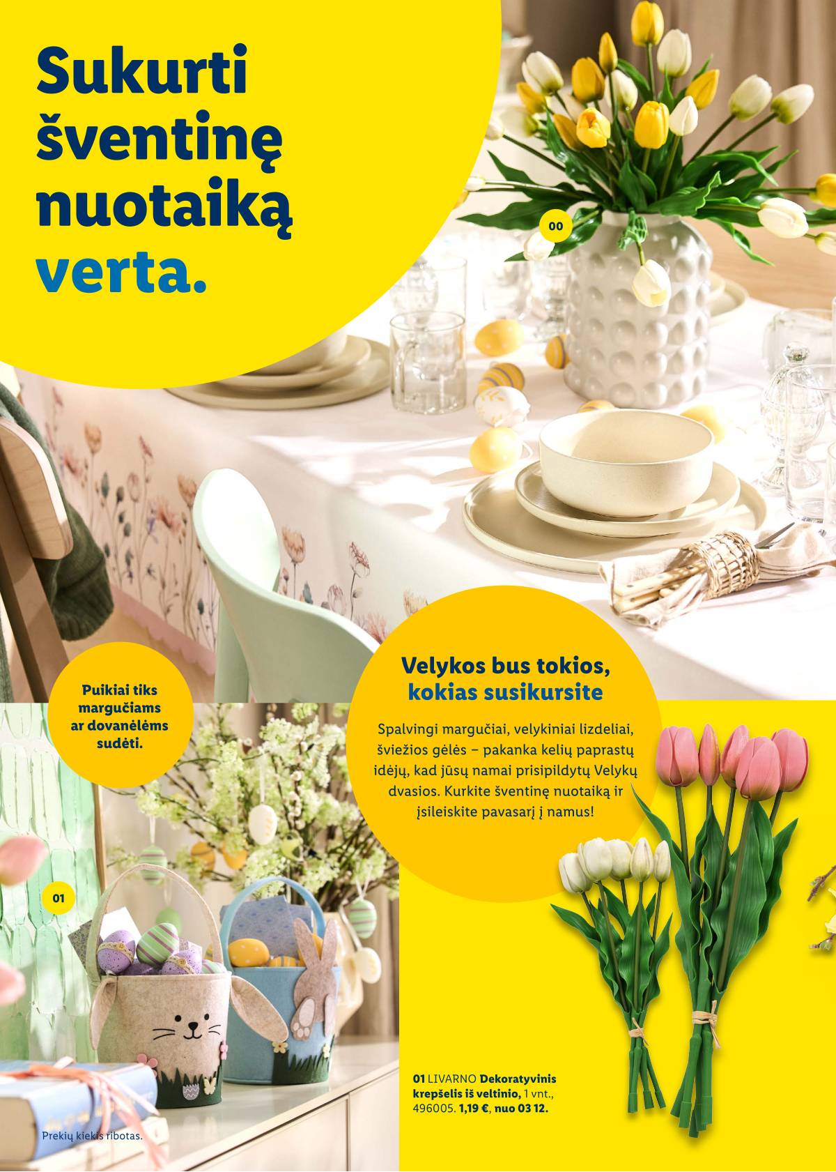 Lidl - Velykų katalogas 22 puslapis