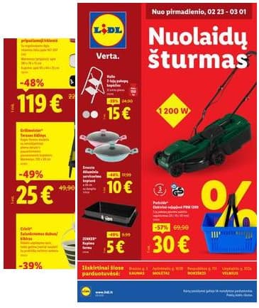 Lidl - Keturiose LIDL parduotuvėse! 2026-02-23 – 2026-03-01