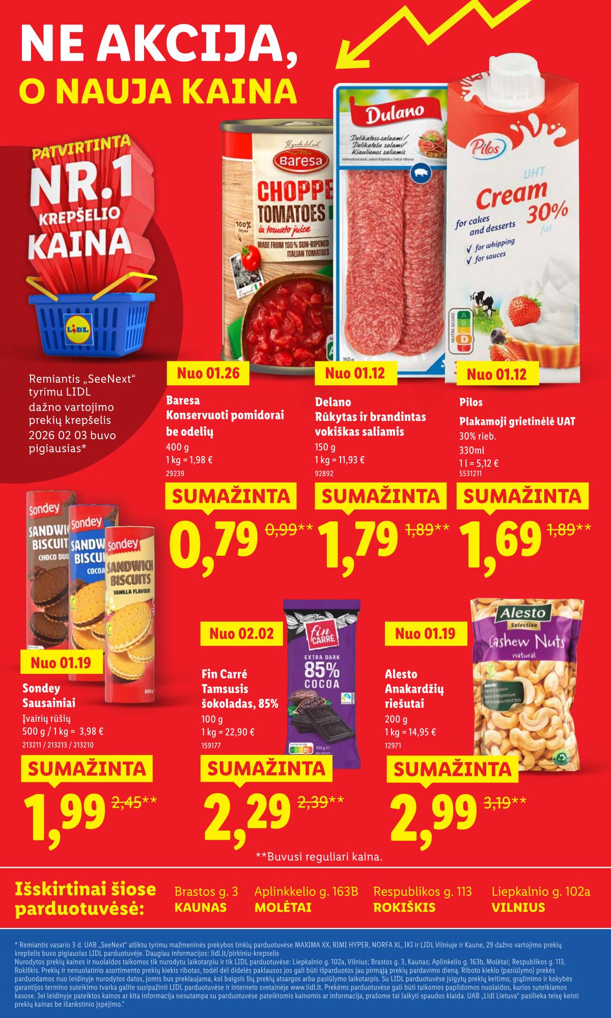 Lidl - Keturiose LIDL parduotuvėse! 4 puslapis