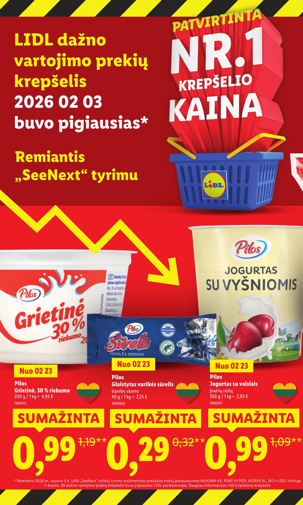 Lidl - Toliau mažiname kainas 2 puslapis