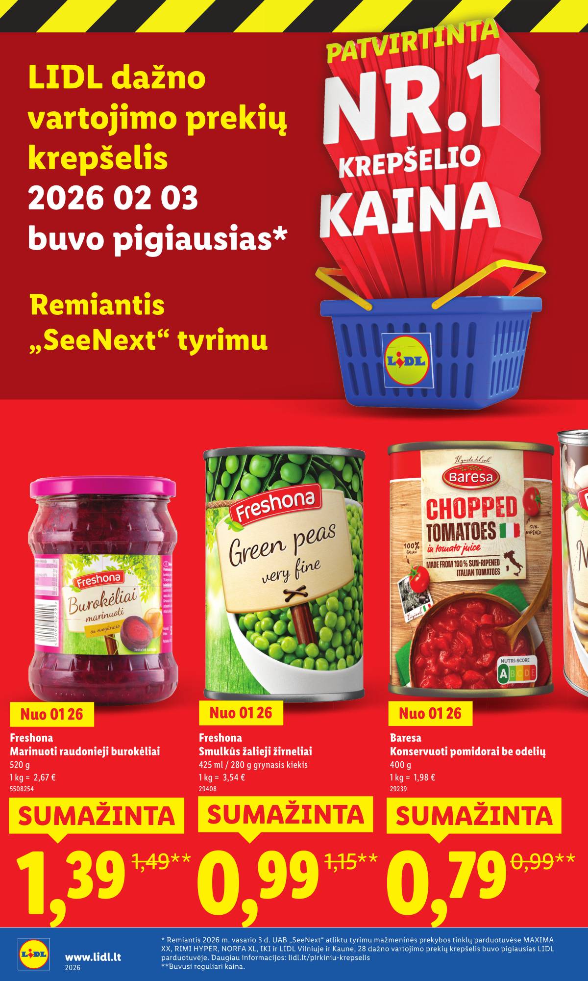 Lidl - Toliau mažiname kainas 20 puslapis