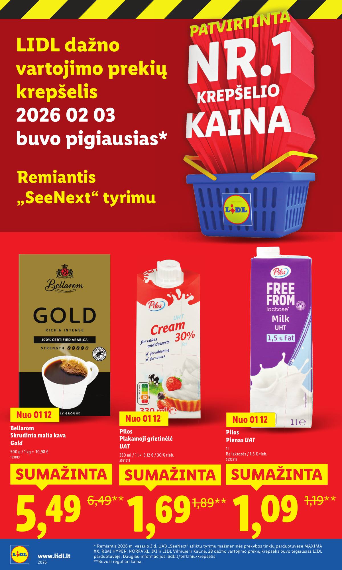 Lidl - Toliau mažiname kainas 26 puslapis