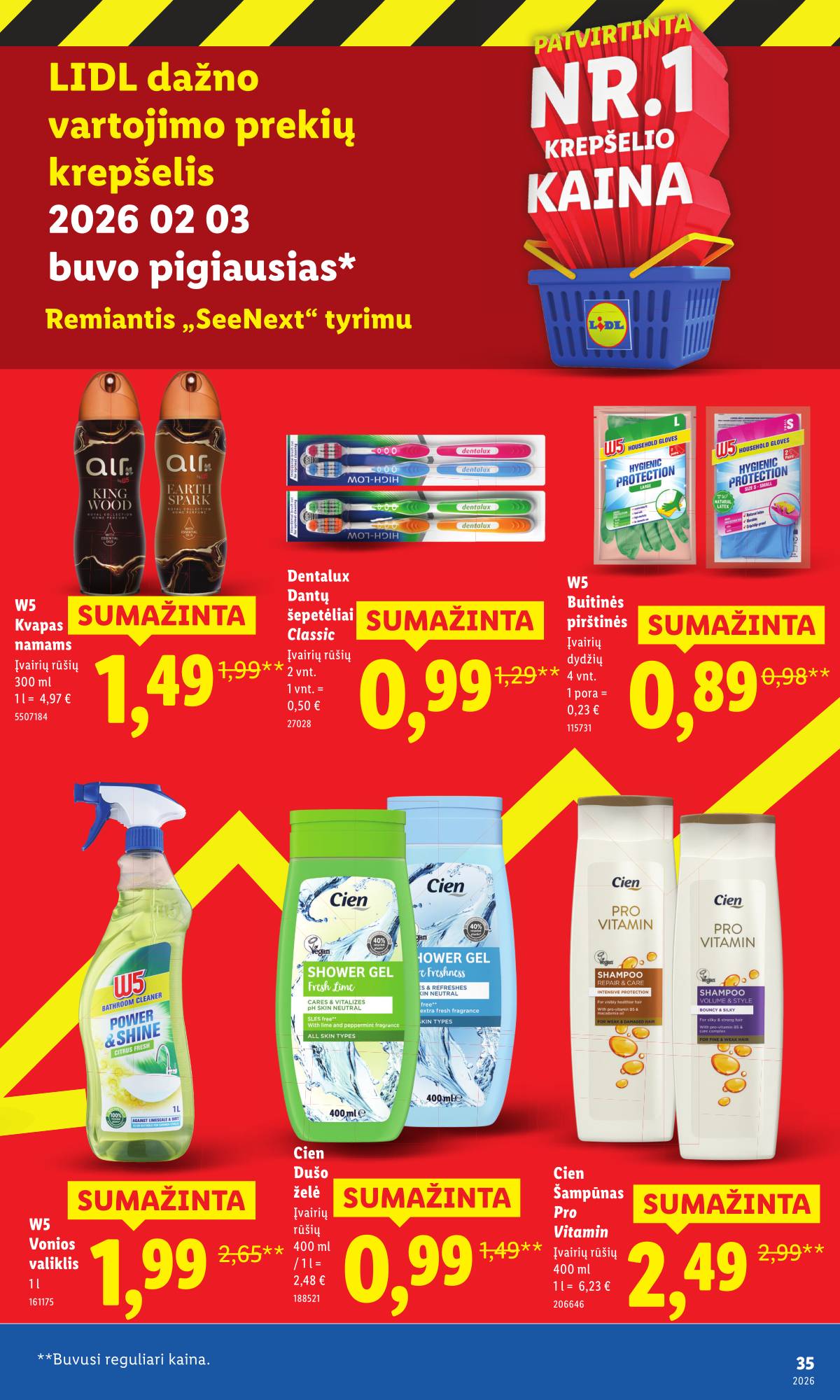 Lidl - Toliau mažiname kainas 33 puslapis