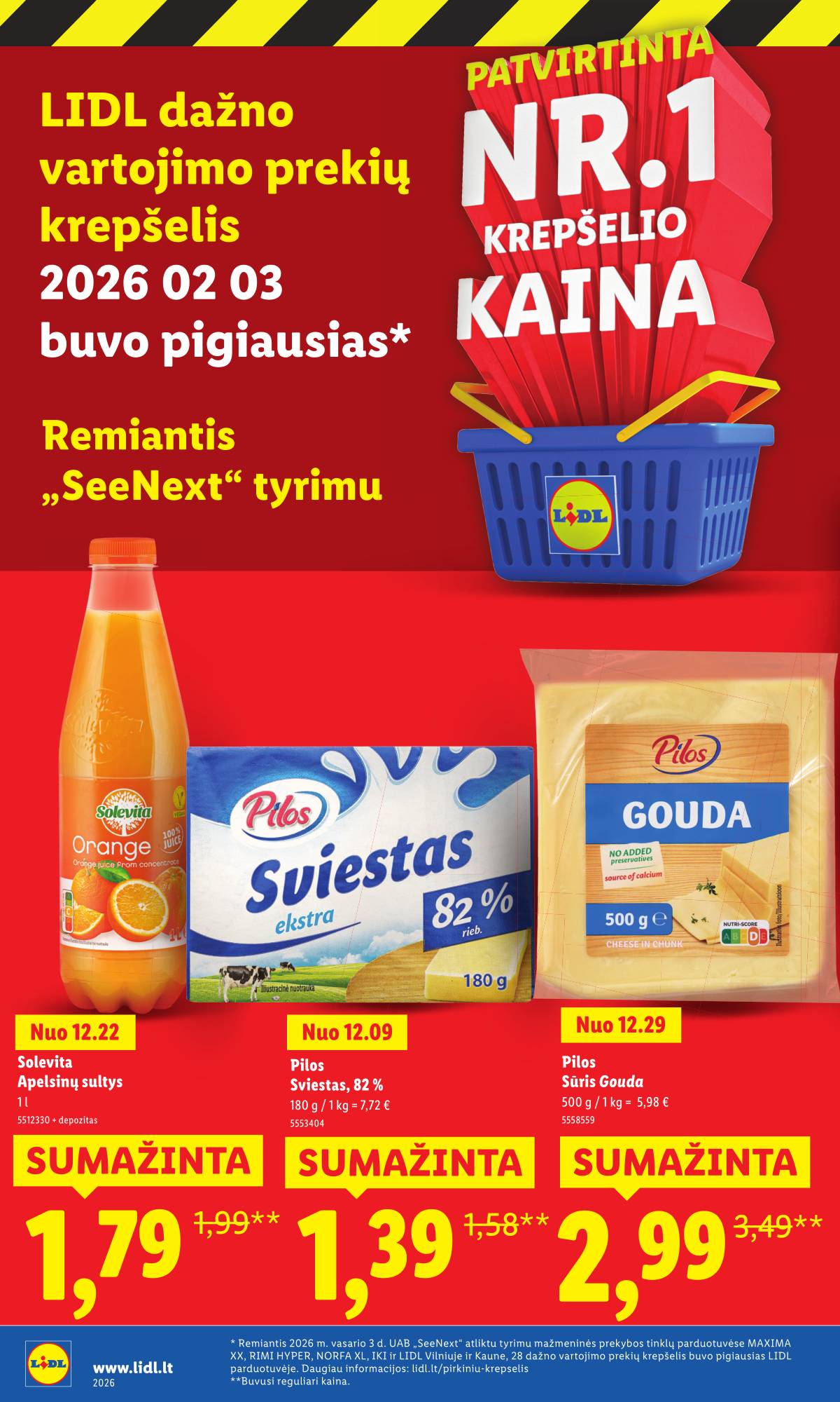 Lidl - Toliau mažiname kainas 6 puslapis