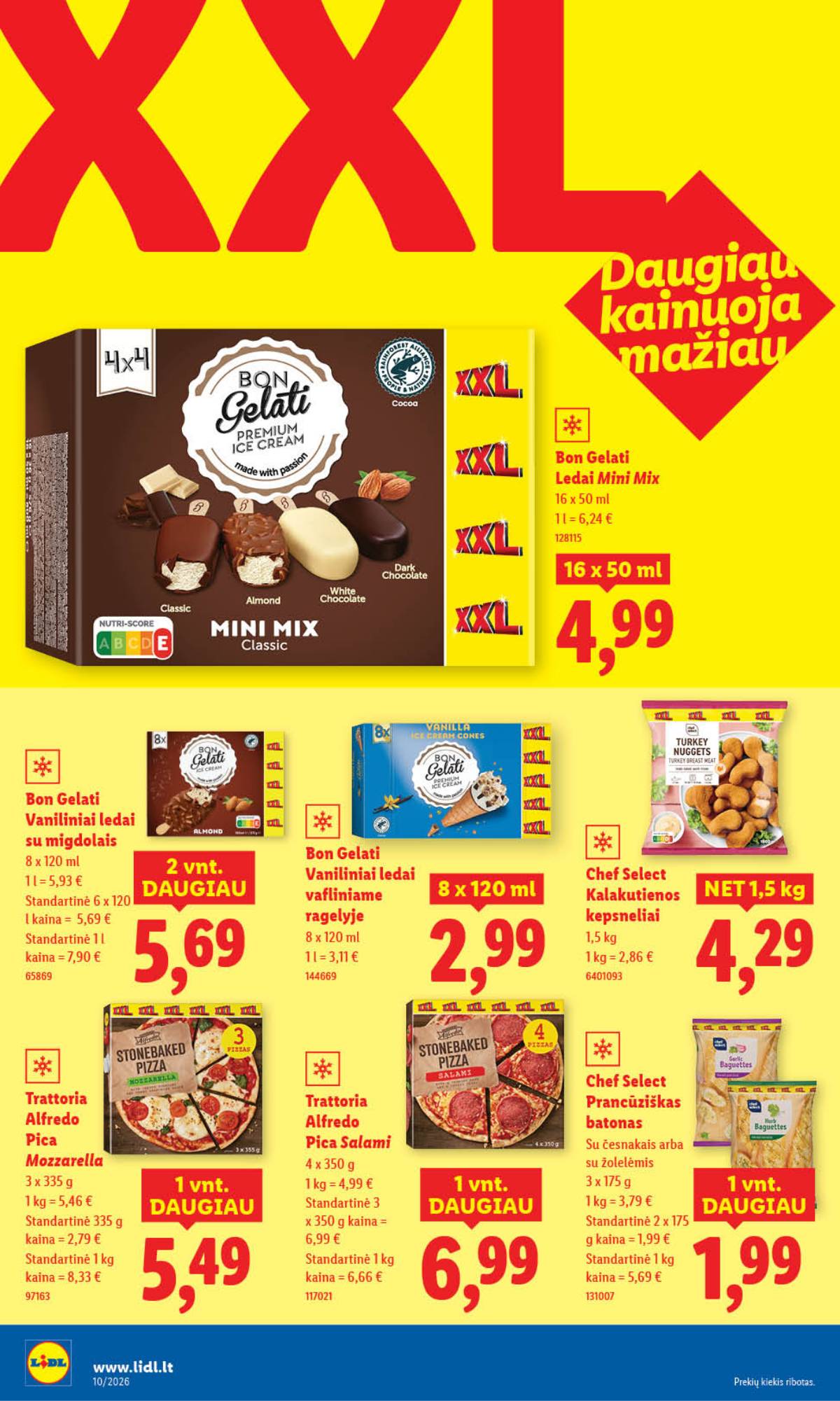 Lidl - LIDL SAVAITĖS Maisto prekių akcijų leidinys 16 puslapis
