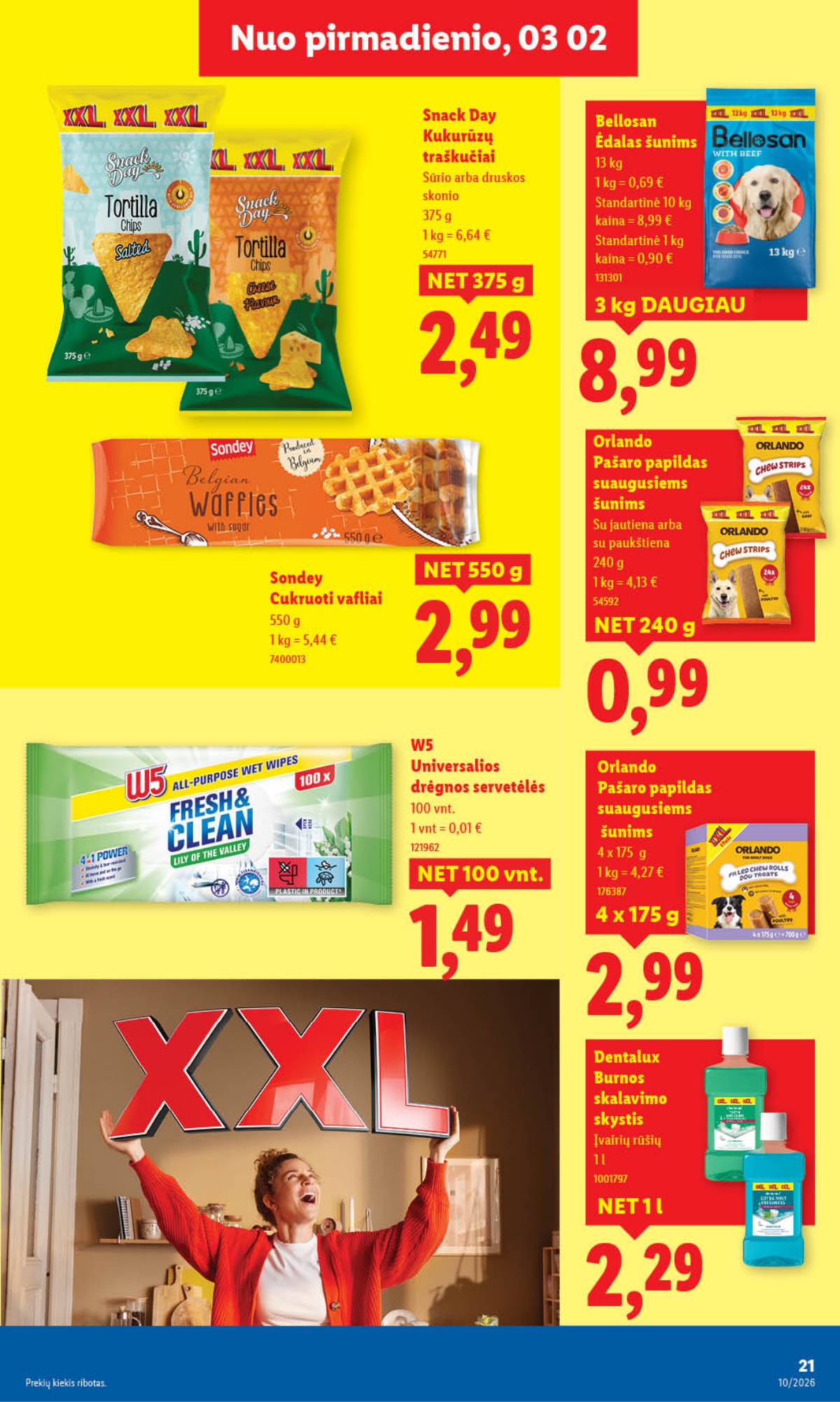 Lidl - LIDL SAVAITĖS Maisto prekių akcijų leidinys 21 puslapis