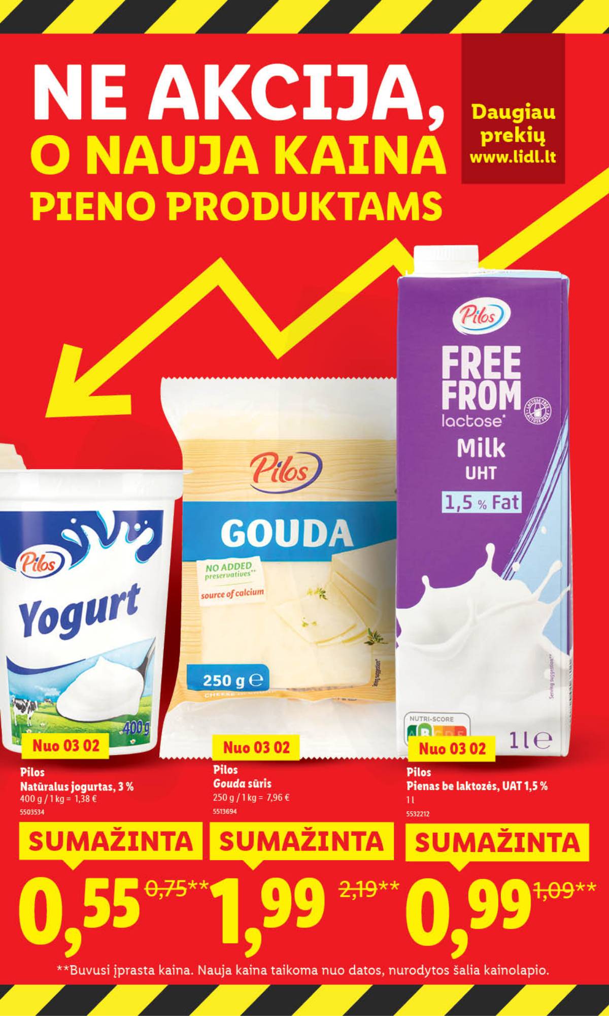 Lidl - LIDL SAVAITĖS Maisto prekių akcijų leidinys 3 puslapis