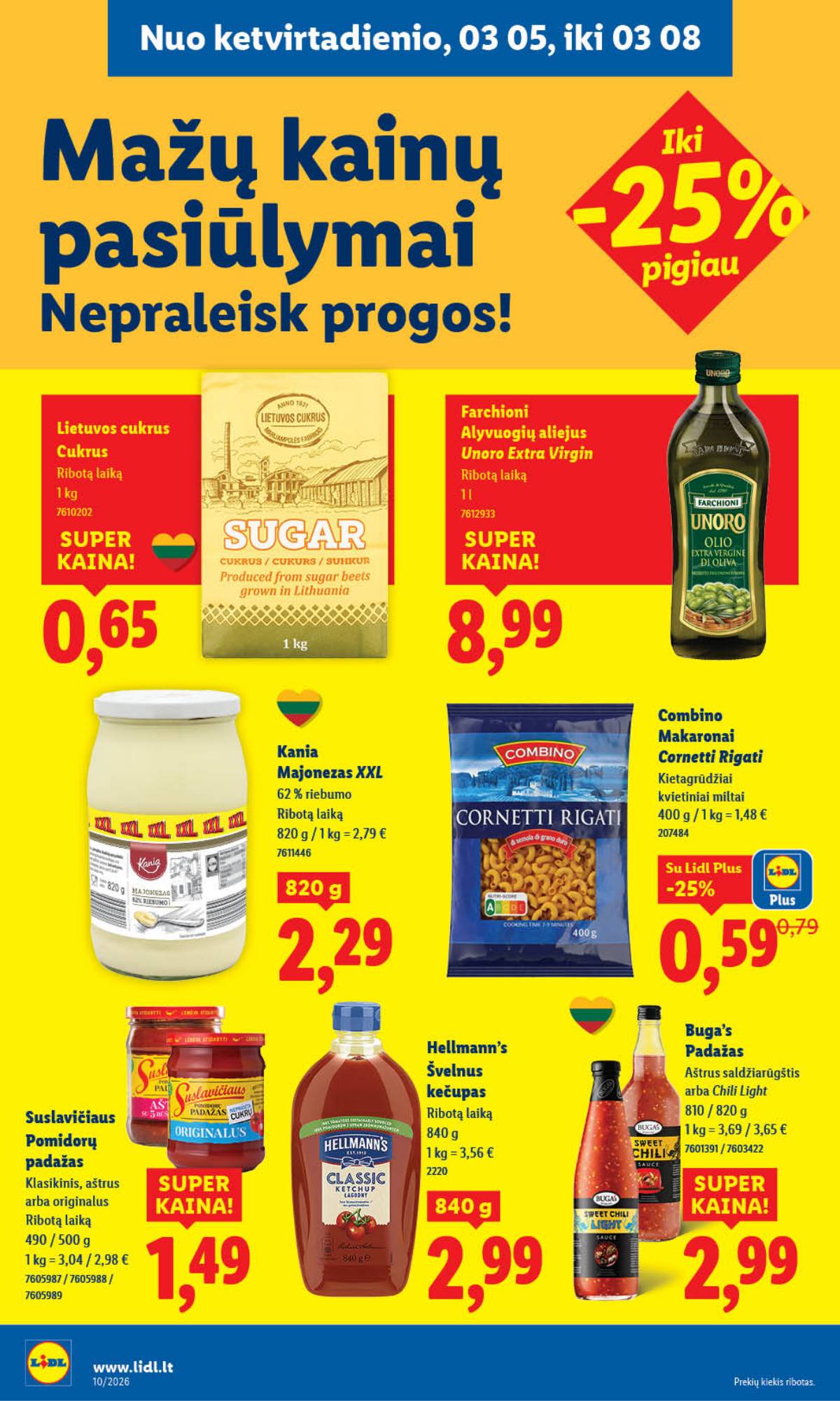 Lidl - LIDL SAVAITĖS Maisto prekių akcijų leidinys 36 puslapis