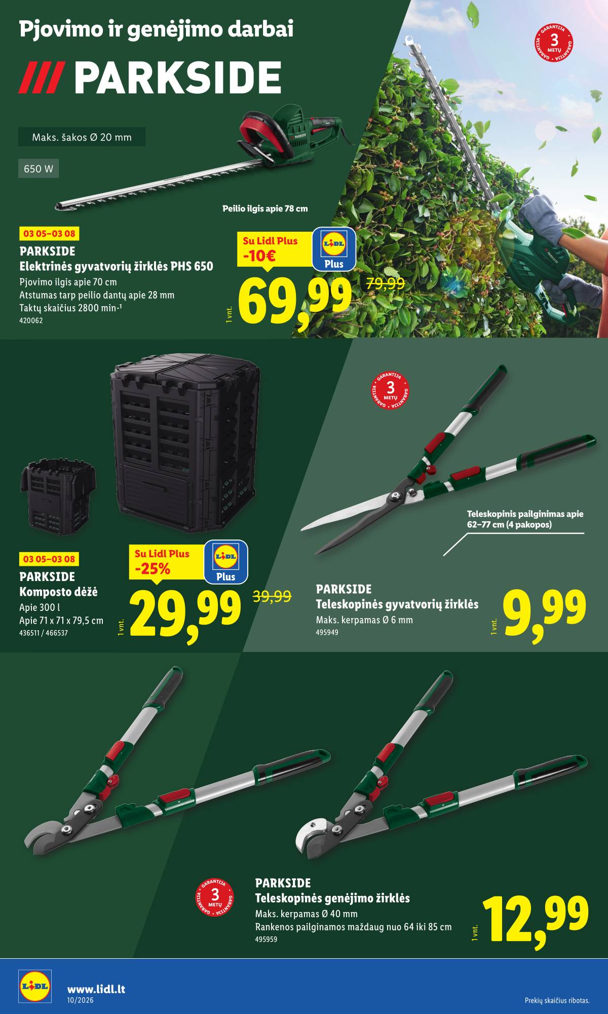 Lidl - LIDL Ne maisto prekių akcijų leidinys 20 puslapis