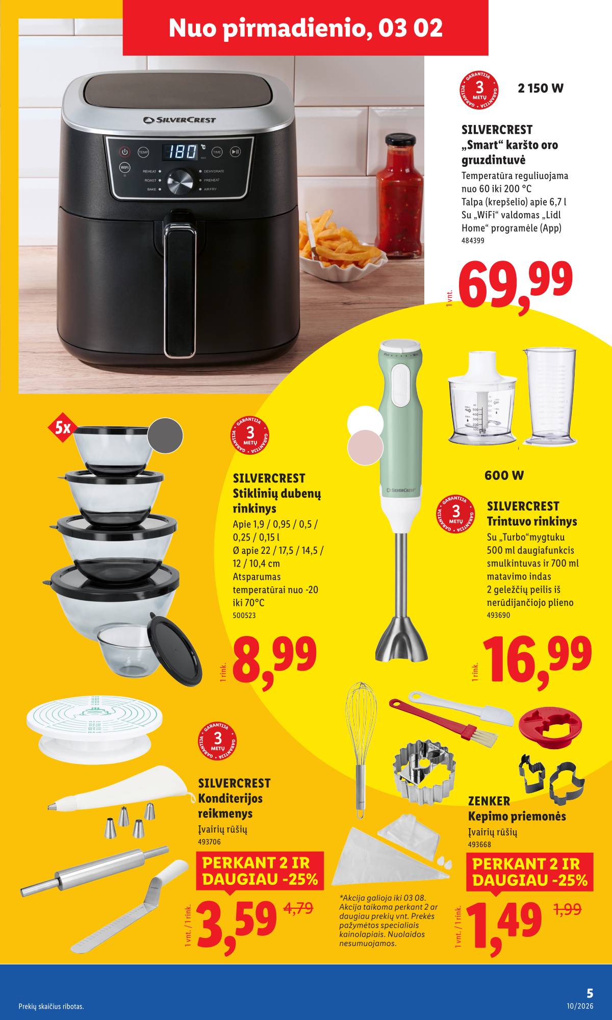 Lidl - LIDL Ne maisto prekių akcijų leidinys 5 puslapis