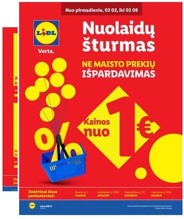 Lidl - Keturiose LIDL parduotuvėse! 2026-03-02 – 2026-03-08