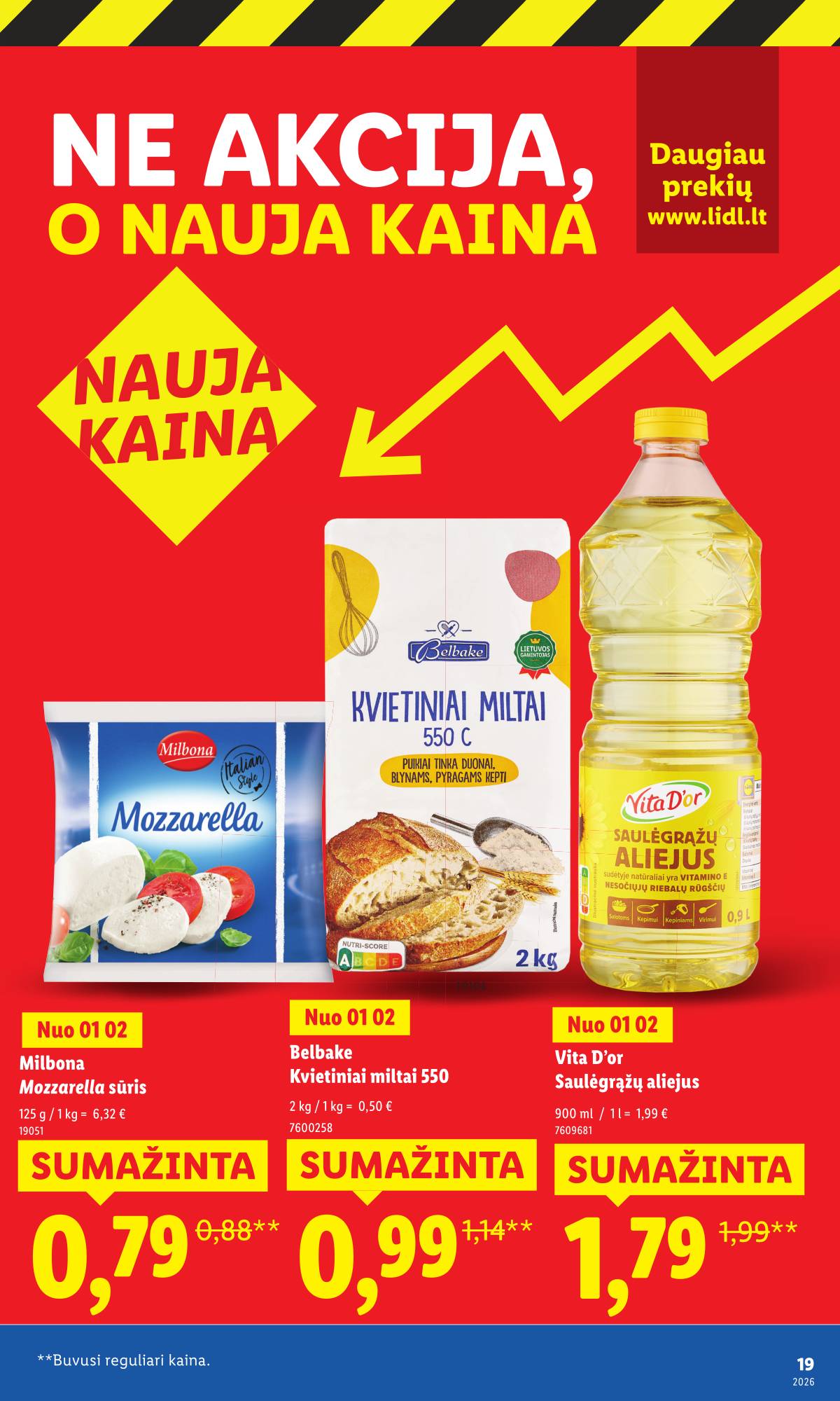 Lidl - Toliau mažiname kainas 19 puslapis