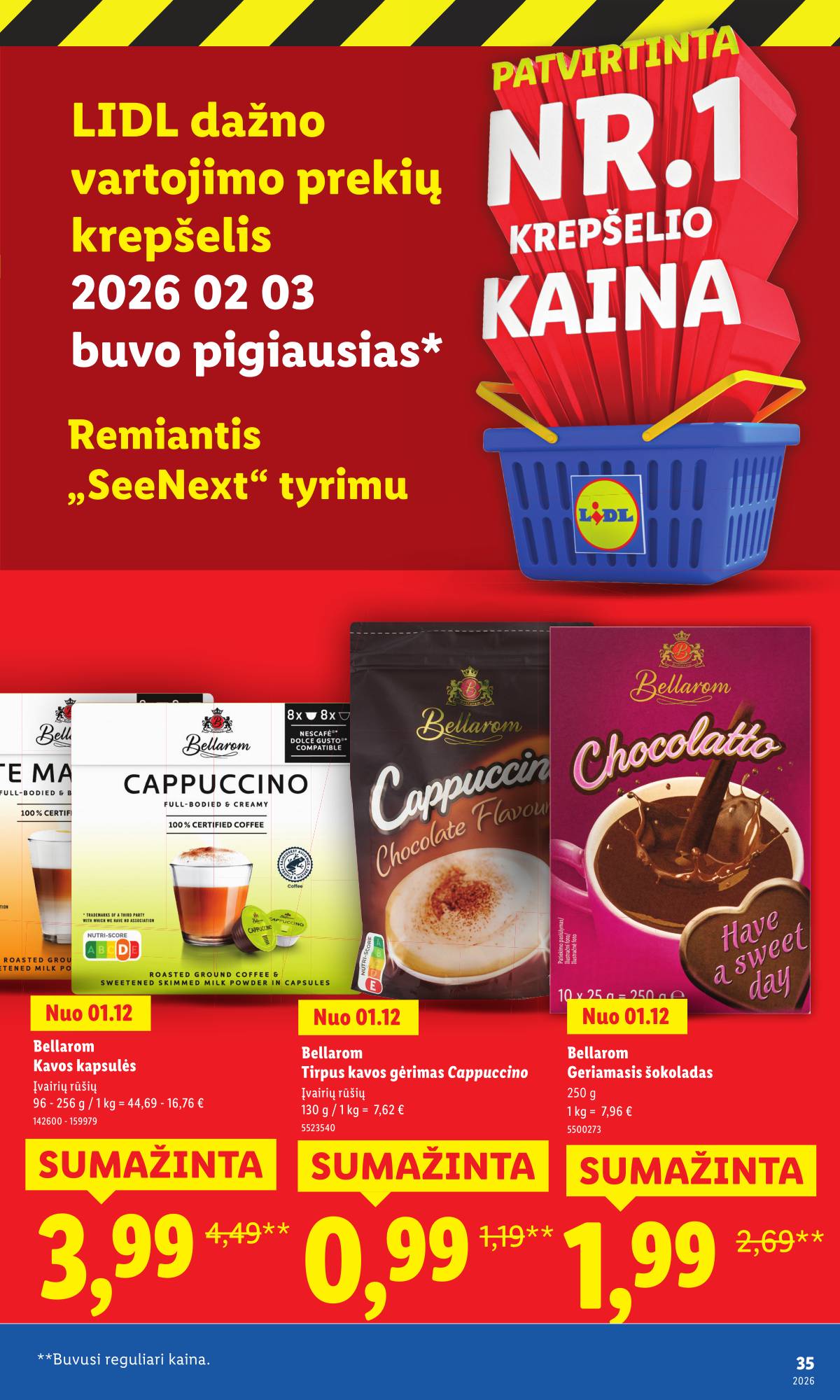 Lidl - Toliau mažiname kainas 35 puslapis