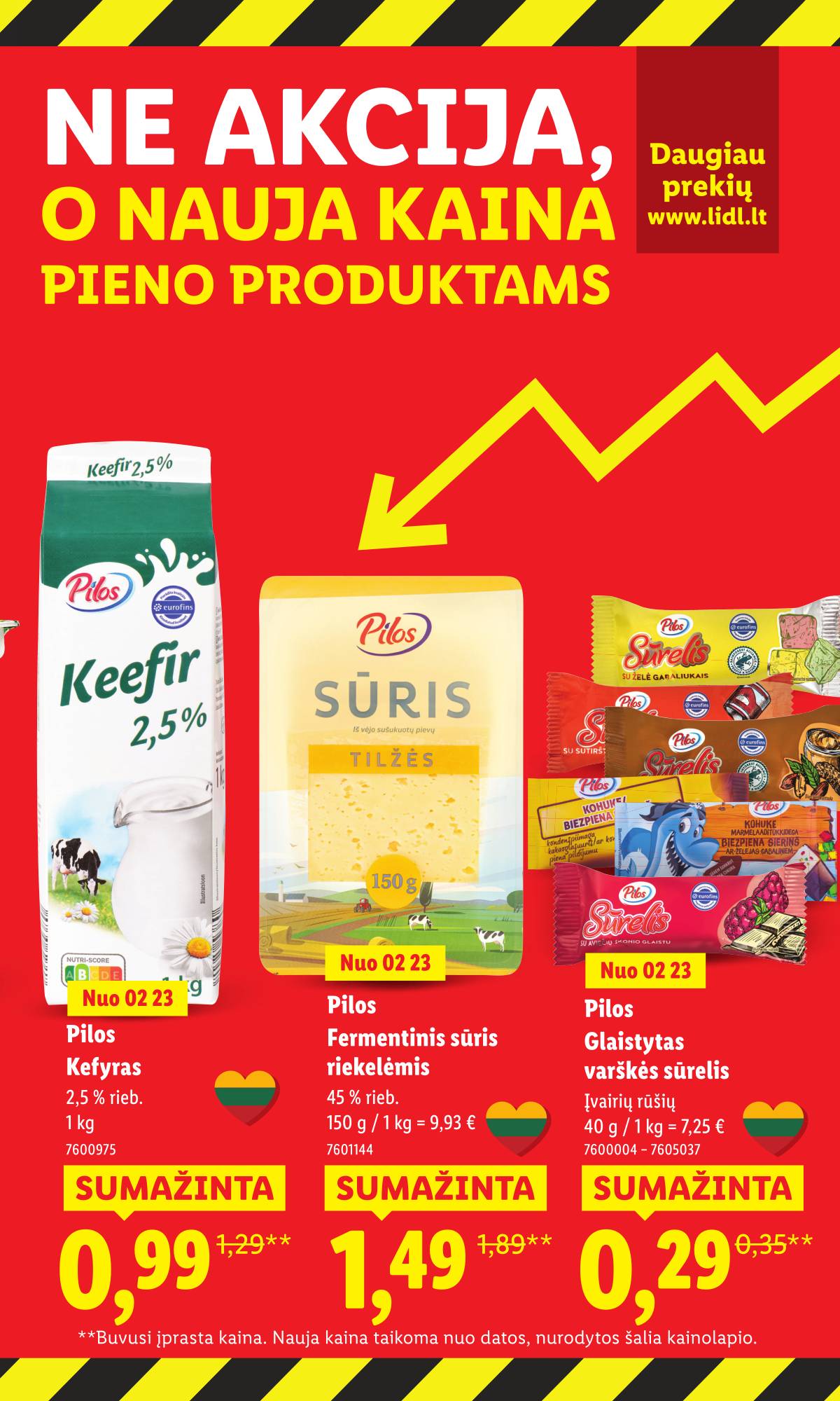 Lidl - Toliau mažiname kainas 7 puslapis