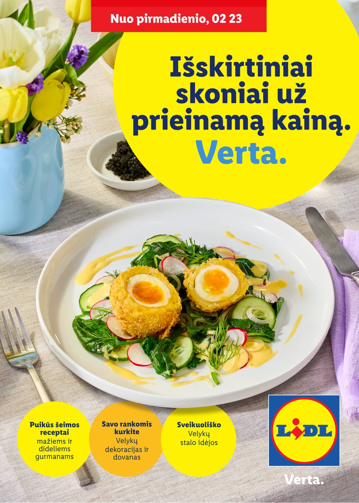 Lidl - Velykų katalogas 1 puslapis