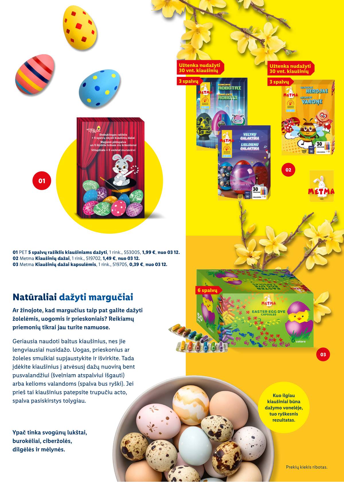 Lidl - Velykų katalogas 47 puslapis