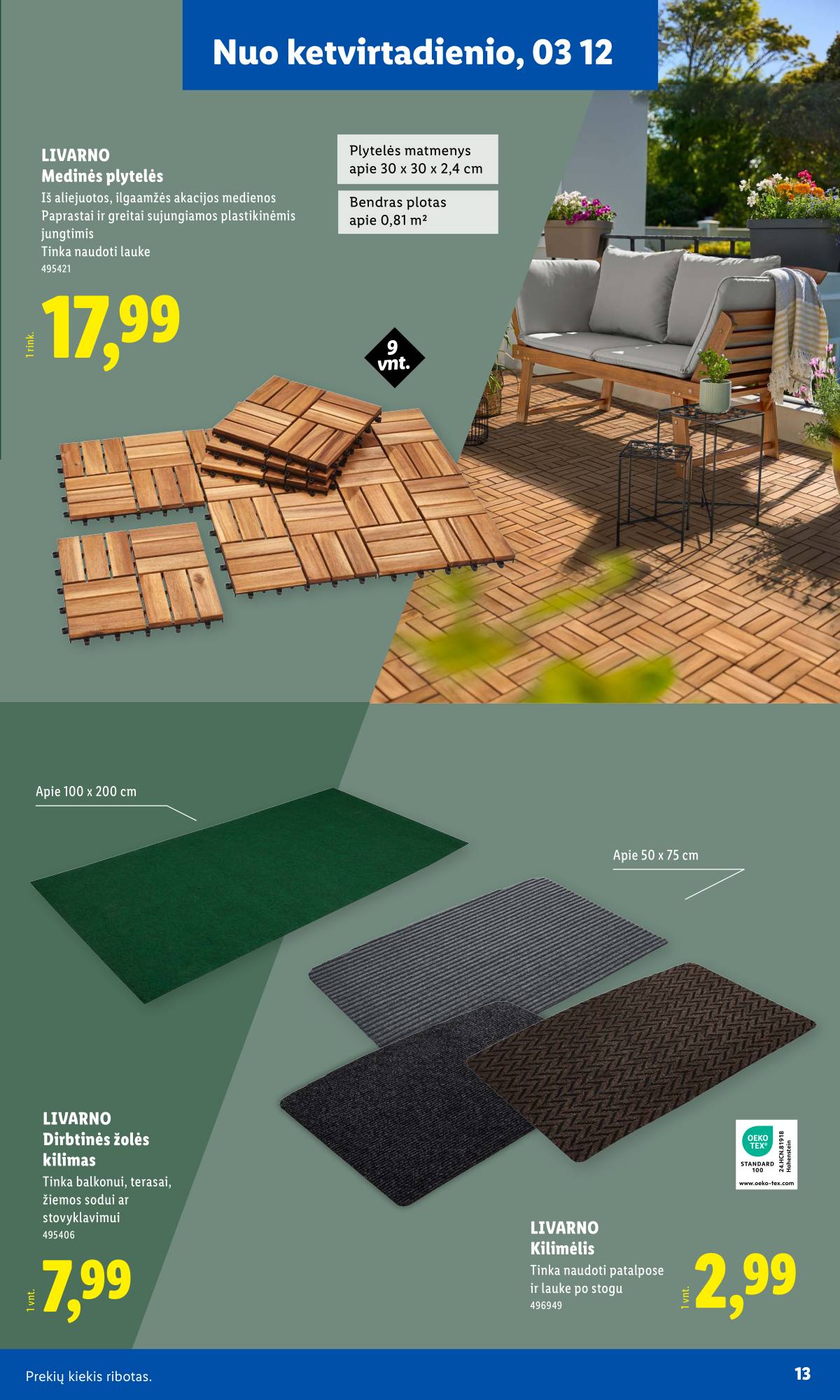 Lidl - Antrasis LIDL nuo Pirmadienio akcijų leidinys 13 puslapis