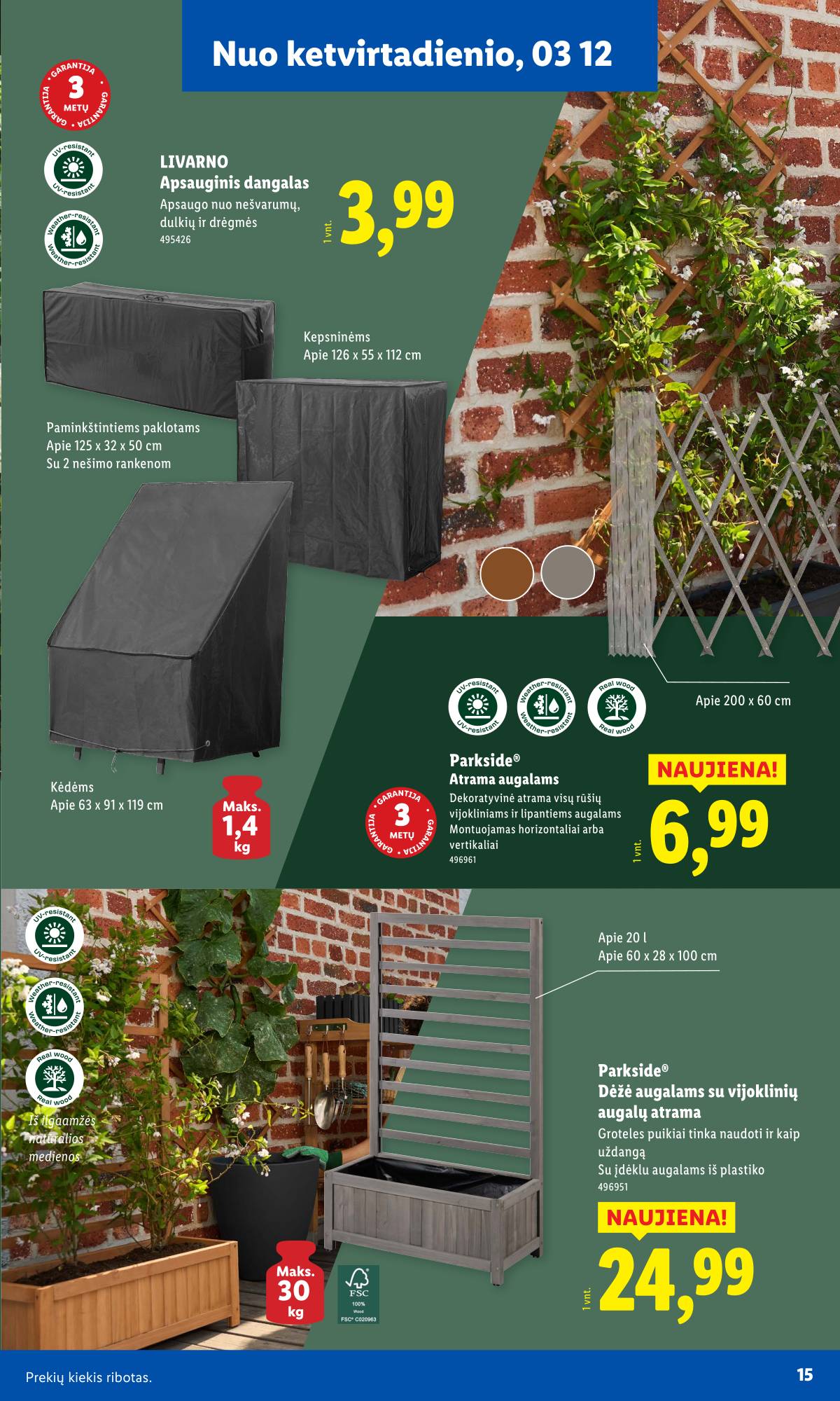 Lidl - Antrasis LIDL nuo Pirmadienio akcijų leidinys 15 puslapis