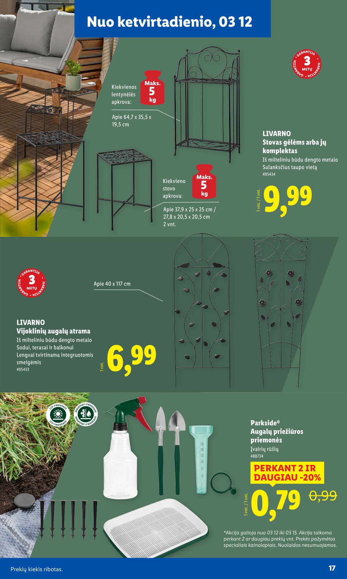 Lidl - Antrasis LIDL nuo Pirmadienio akcijų leidinys 17 puslapis