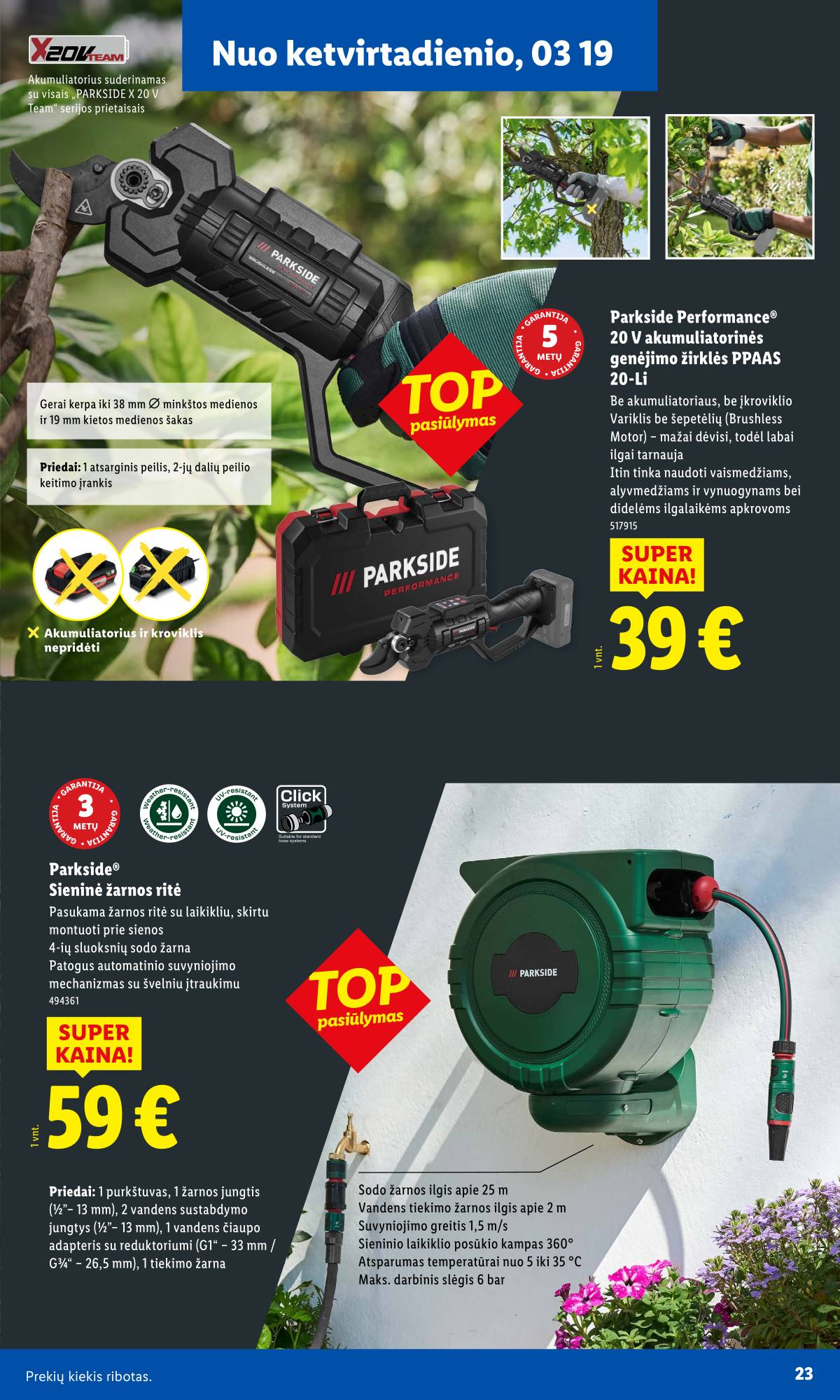 Lidl - Antrasis LIDL nuo Pirmadienio akcijų leidinys 23 puslapis